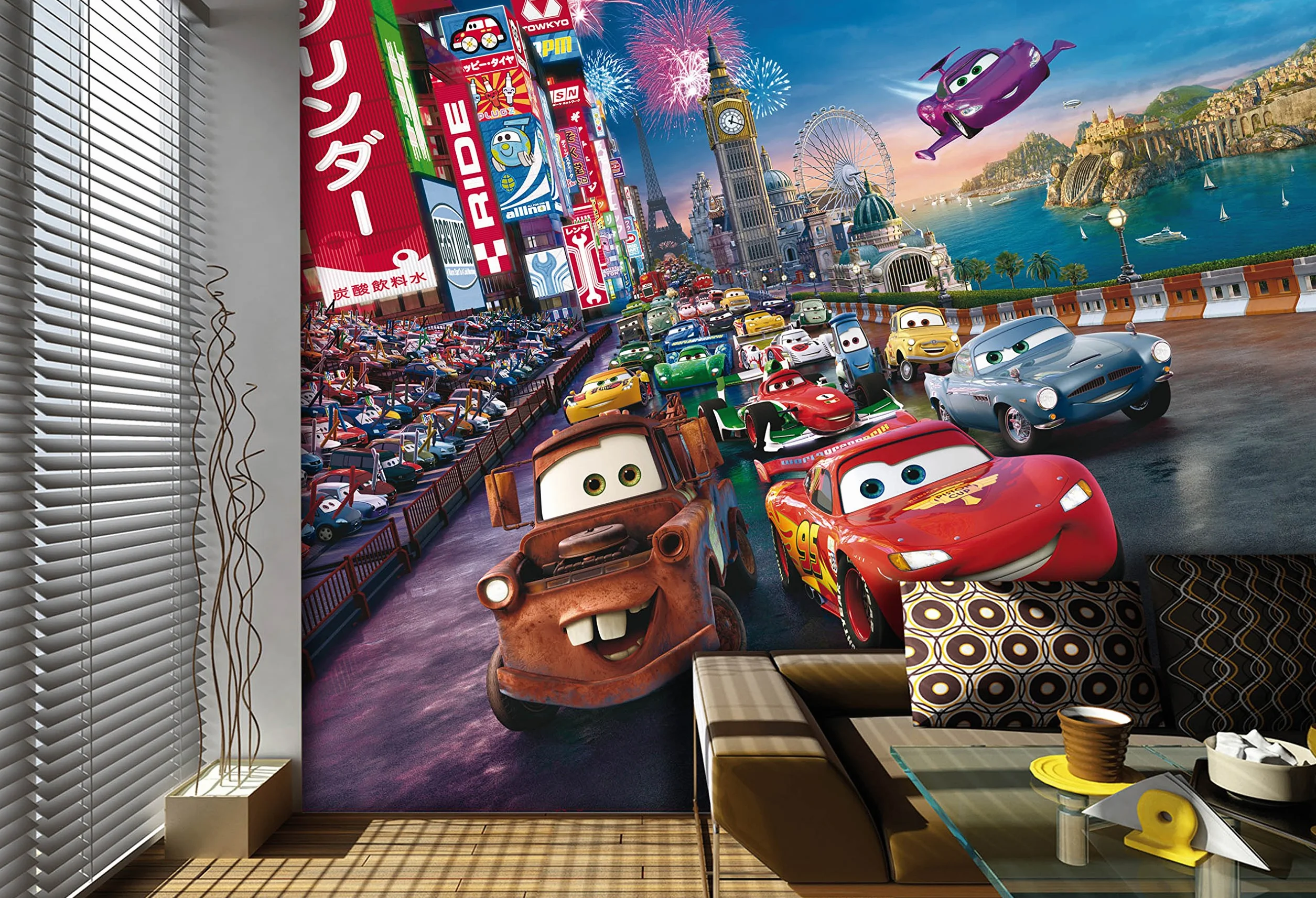 Disney Cars Papier Peint XXL