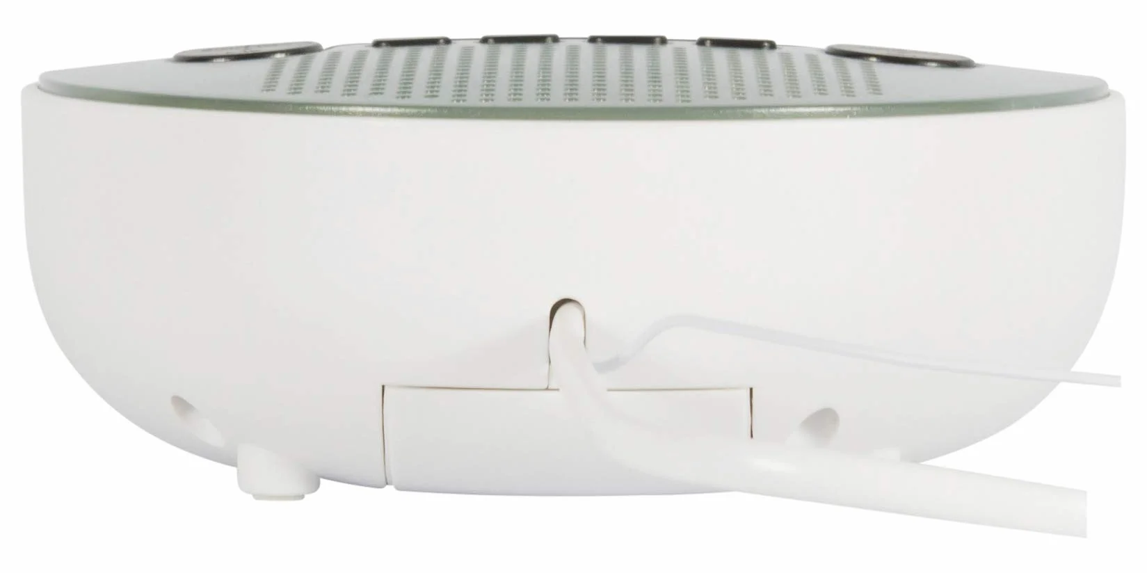 SALORA Reveil Matin Lumineux Numérique LED Horloge Digitale Radio FM Double Alarme Snooze Veilleuse Réglable Noir Gris Blanc
