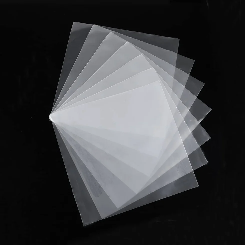 Housses de protection pour disques vinyles 7" transparentes - Lot de 100