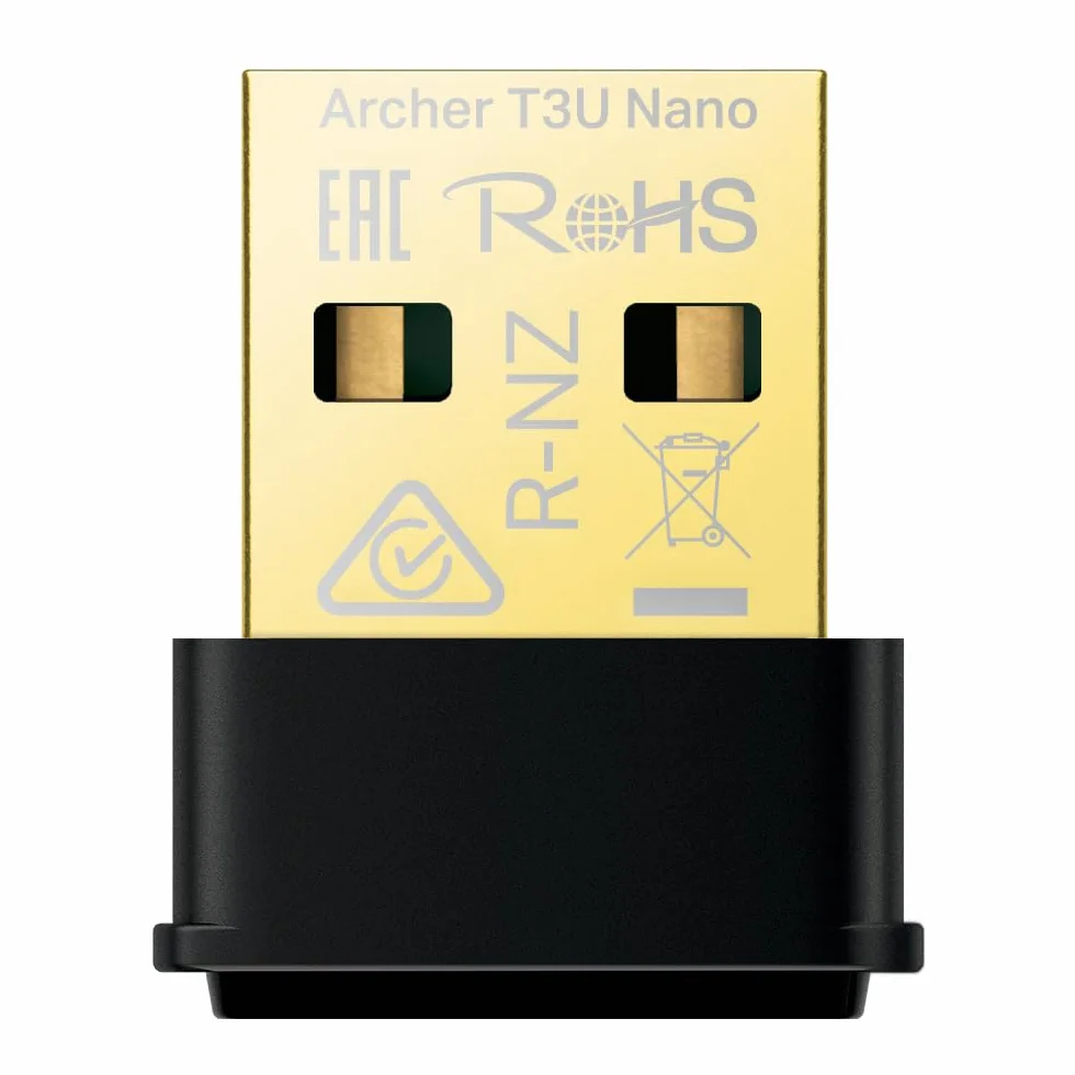 TP-Link Archer T3U Nano Clé WiFi AC1300Mbps, Adaptateur USB WiFi Bi-Bande MU-MIMO