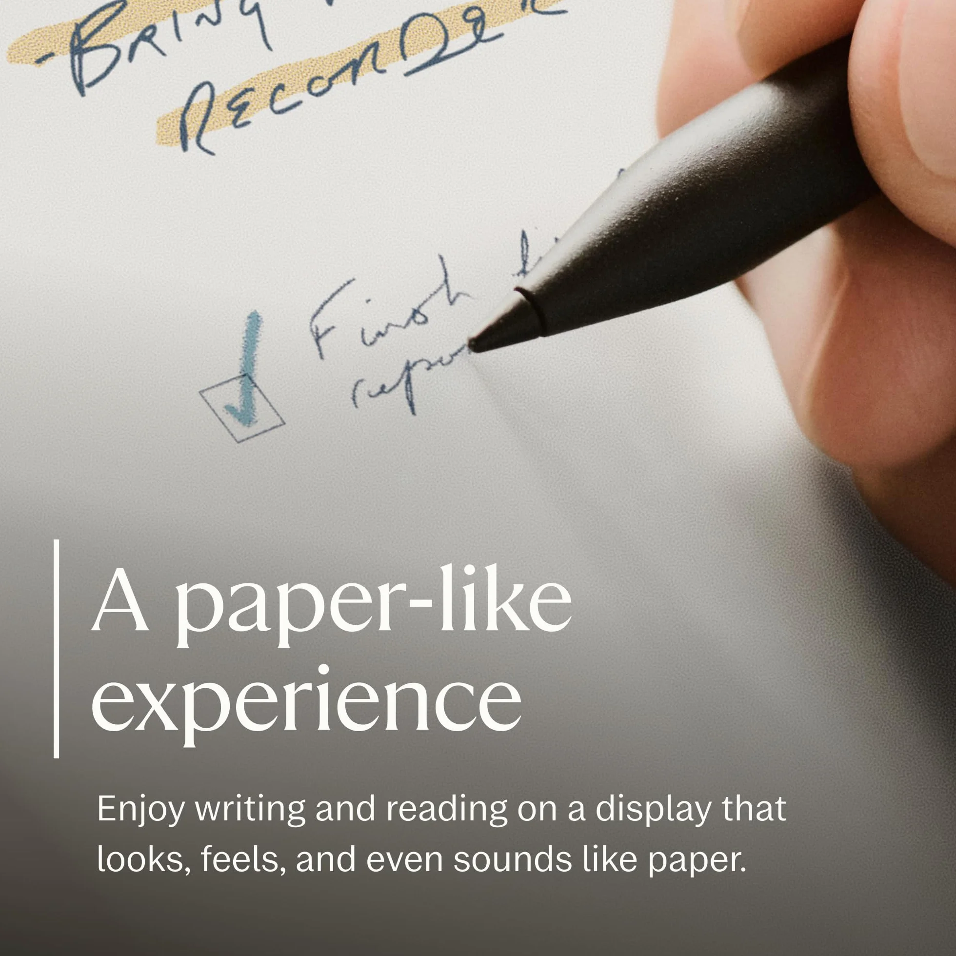 reMarkable Zestaw Luxury reMarkable Paper Pro Move | Tablet E-Ink - Wyświetlacz Kolorowy 7,3" + Rysik Marker Plus ze Zintegrowaną Gumką + Etui Book Folio Skórzane Czarne