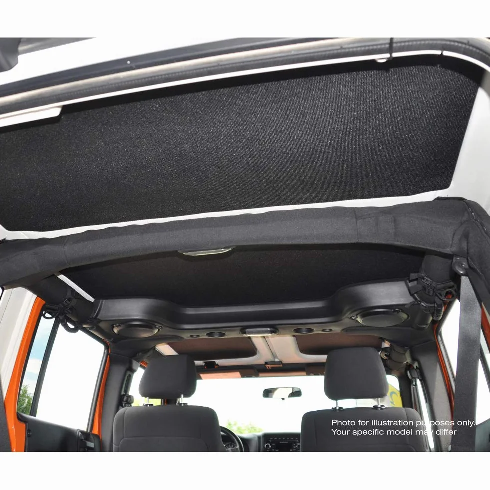 Design Engineering Boom Mat Black Complete Sound Deadening Kit Compatible with 4-Door Jeep Wrangler JL (2018-up)