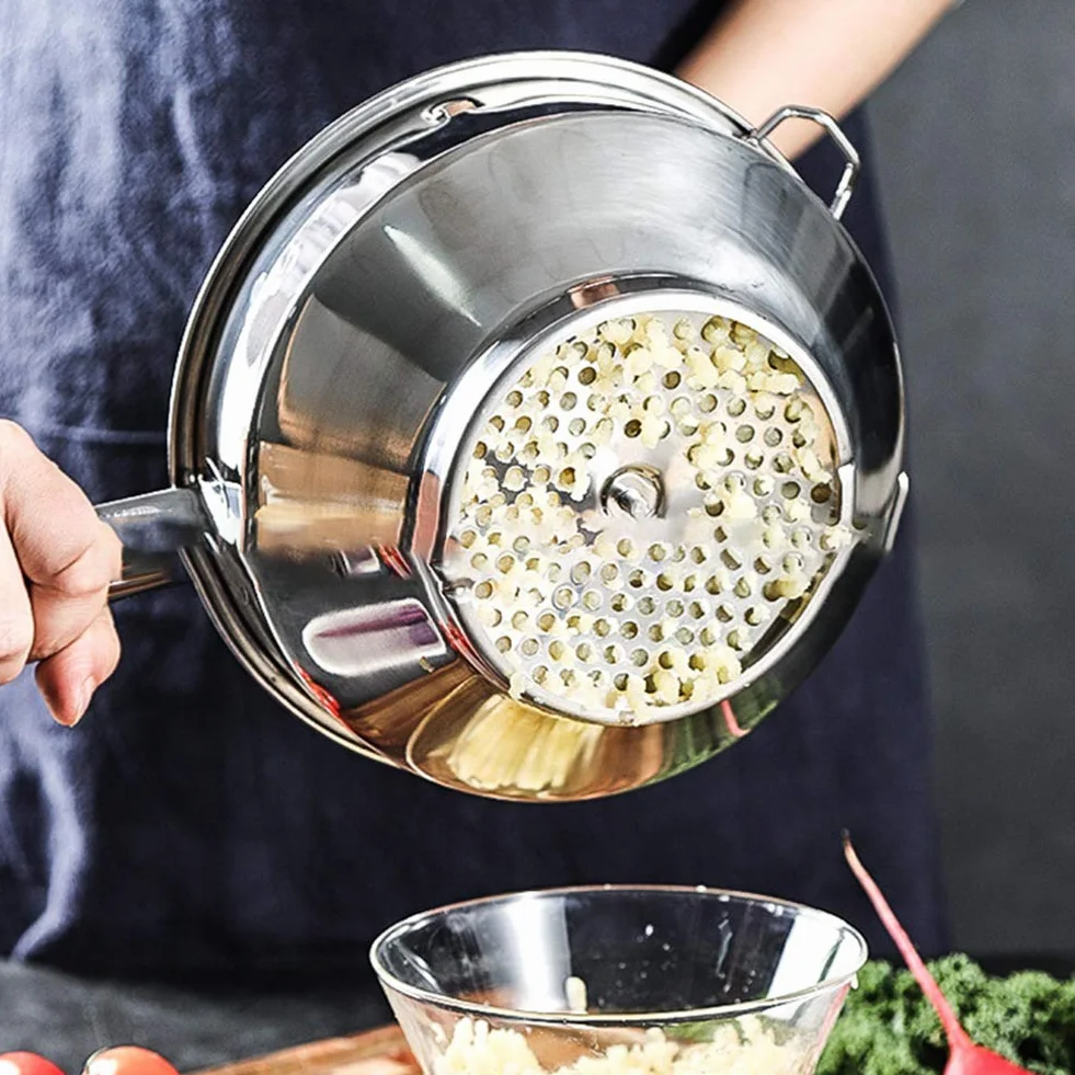 Moulin à aliments en acier inoxydable pour écraser légumes pommes de terre