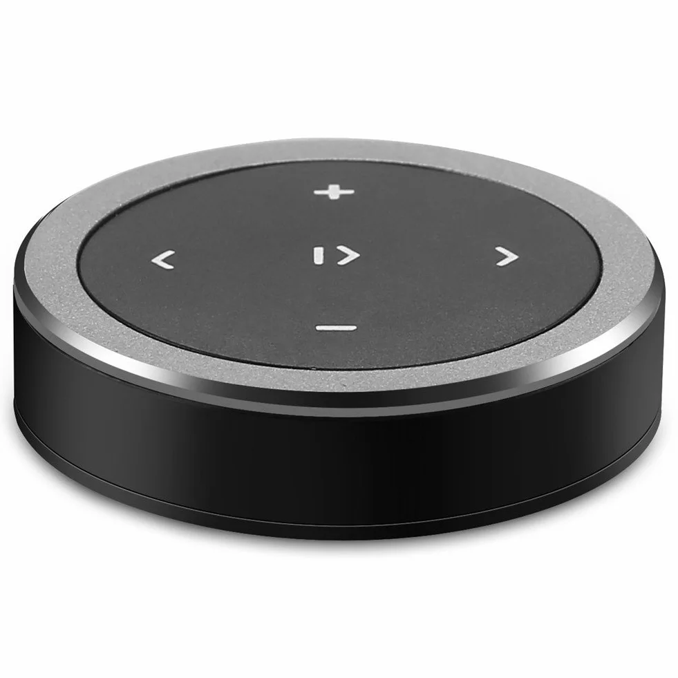 Klawisze multimedialne na kierownicę samochodową, uniwersalny Car Wireless Bluetooth 4.0, pilot zdalnego sterowania, przycisk multimedialny, kontroler audio do telefonu komórkowego i tabletu