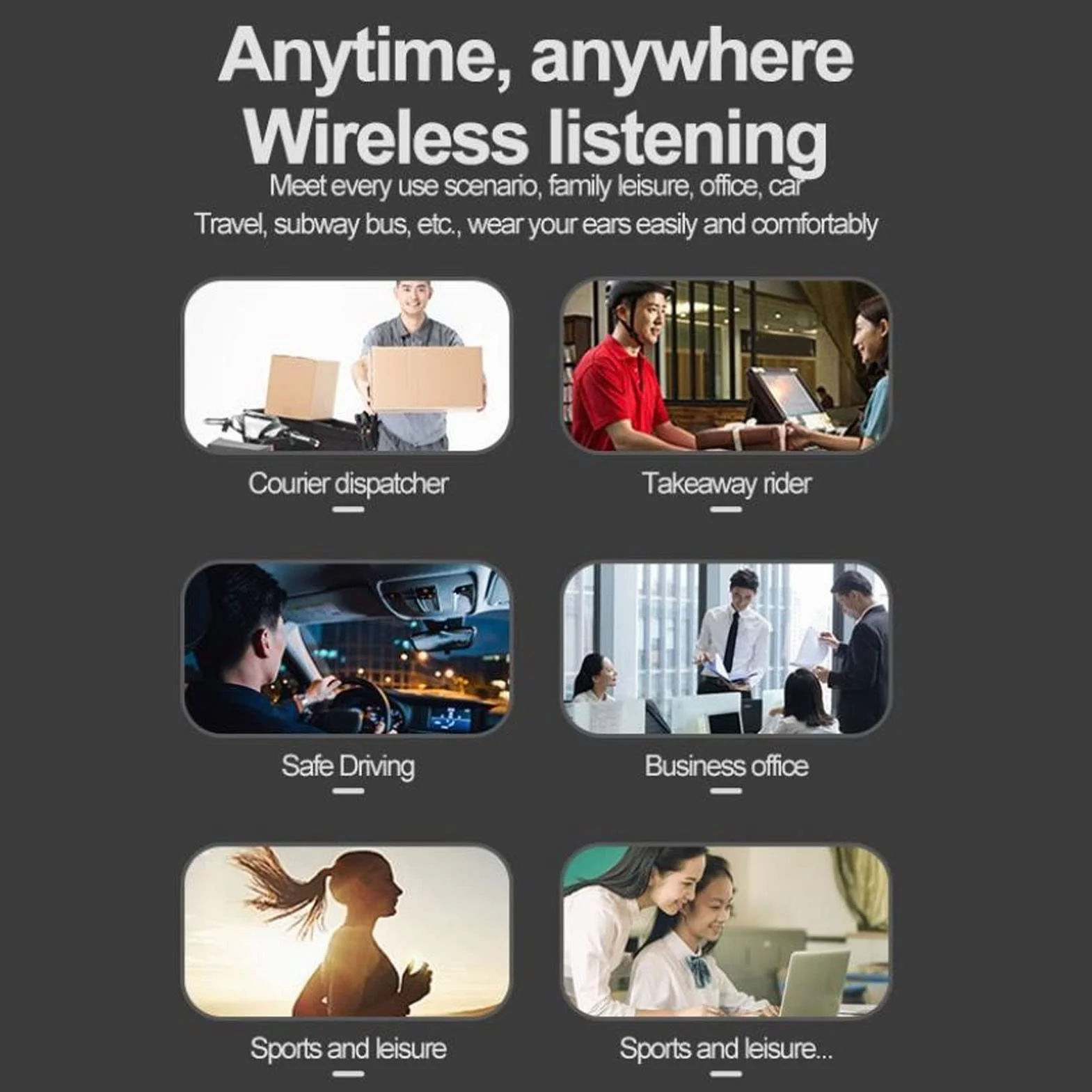 Zestaw słuchawkowy Bluetooth 5.2, bezprzewodowy zestaw słuchawkowy Bluetooth 5.2, zintegrowany mikrofon HD, ergonomiczny design, uniwersalne lewe i prawe ucho, do tabletów mobilnych