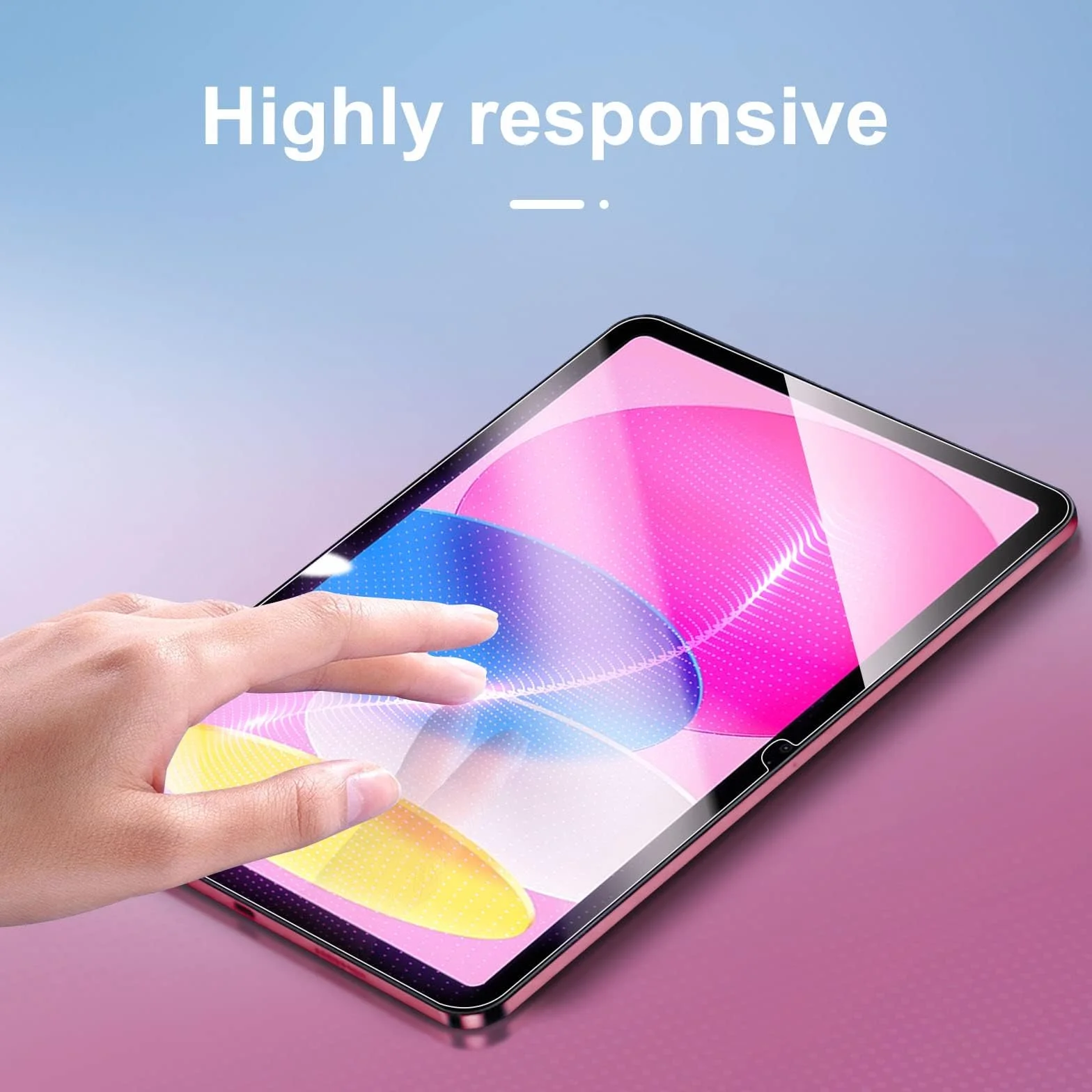 NEW'C Lot de 2 Verre Trempé Protection Écran pour iPad 11ème Génération 2025 A16, iPad 10ème Génération 10,9 Pouces 2022