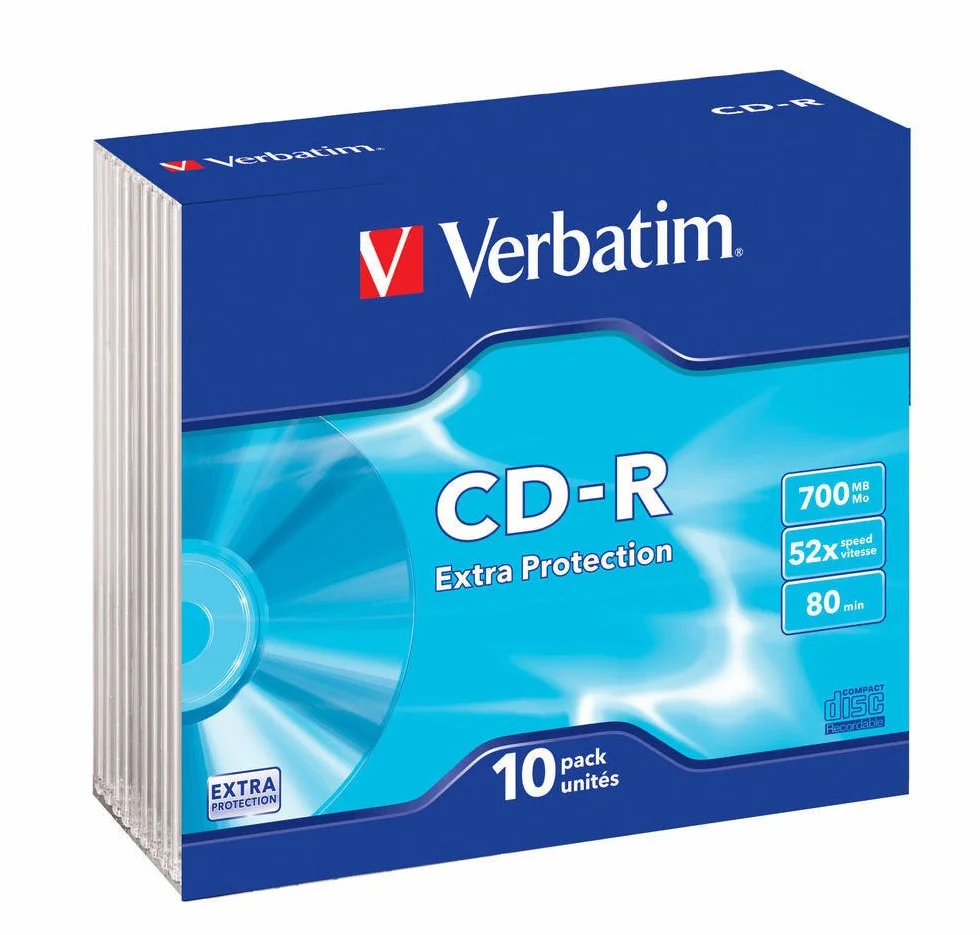 CDR DATALIFE 48X 700 MB 10 Pack