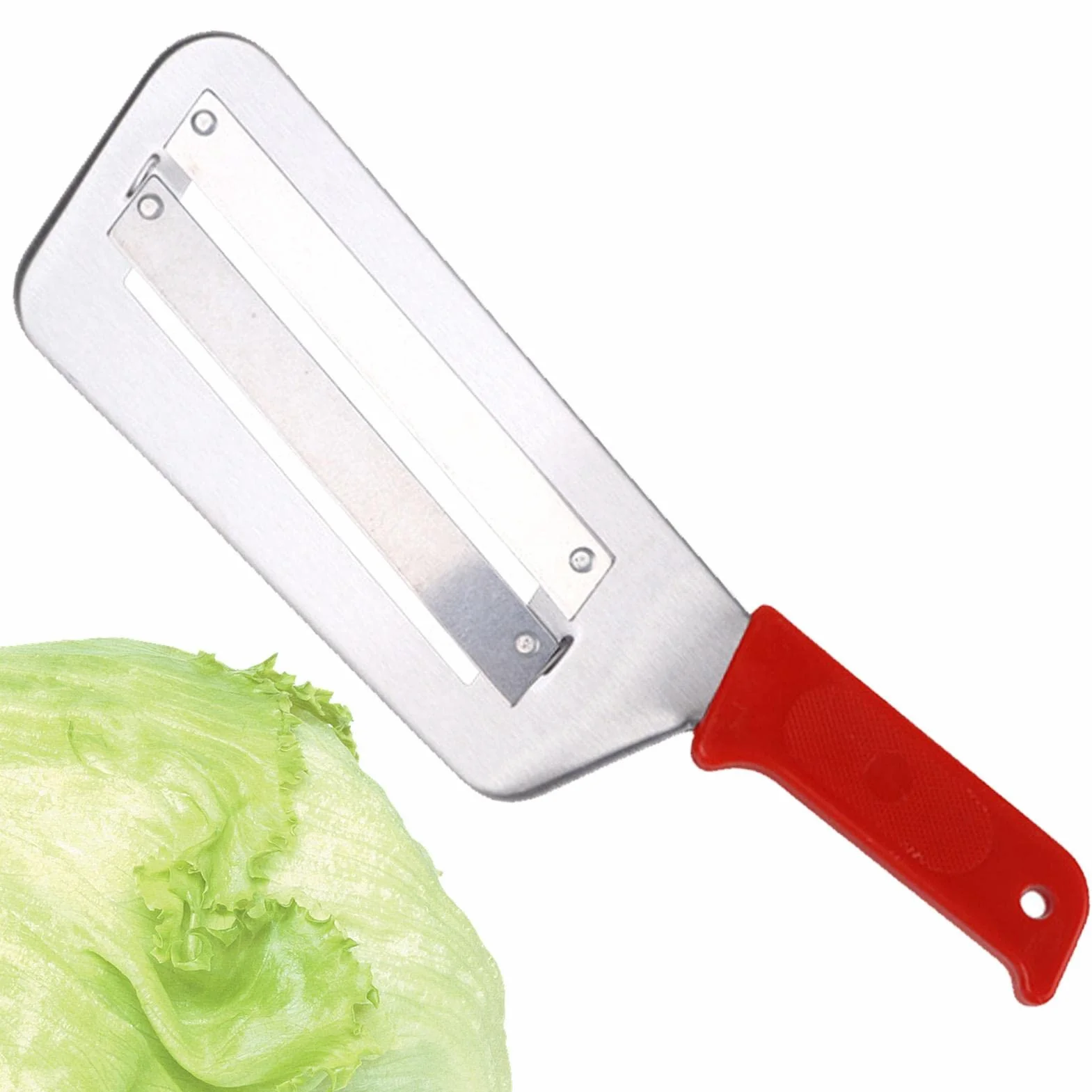 Coupe-Chou Broyeur à Choux Acier Inoxydable Double Lame Rabot Légumes Outil Cuisine