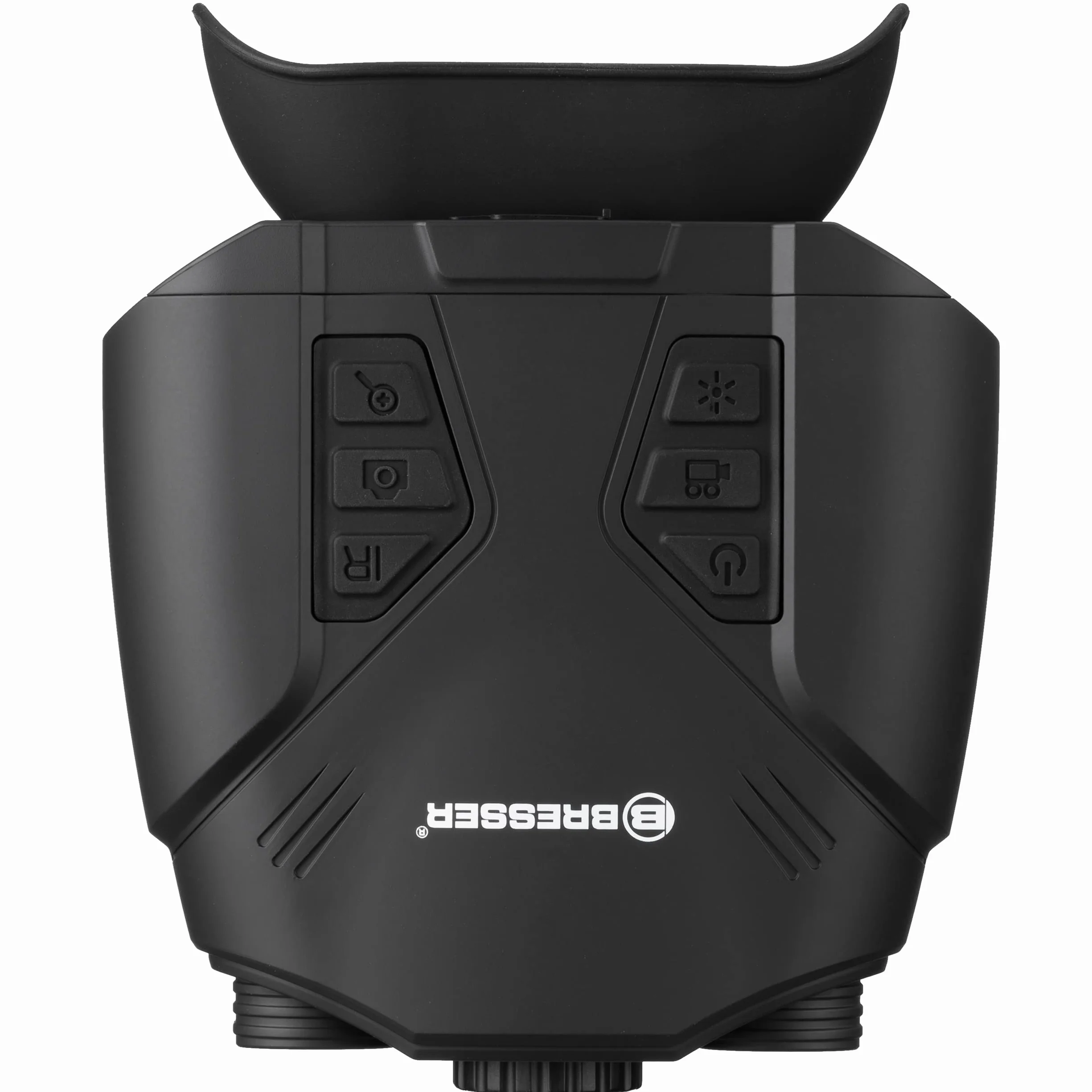 Bresser Cyfrowy noktowizor Binokular 3X Nightlux 200 Pro z zoomem cyfrowym (2-krotny), oświetleniem na podczerwień, dużym wyświetlaczem, funkcją zdjęć i wideo