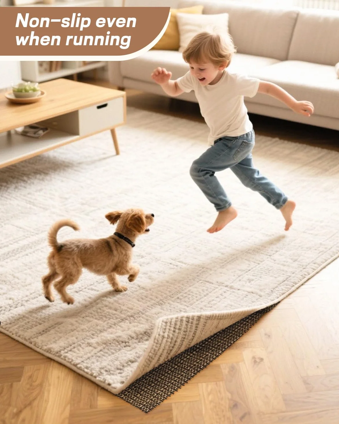 VABNEER Tapis Antiderapant 60x100cm pour Tiroirs Étagères Plateau Ustensiles de Table Noir