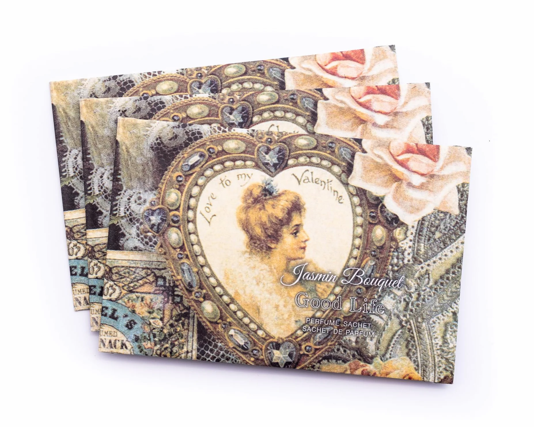 Good Life Vintage parfumés Bouquet de Jasmin 12 Sachets