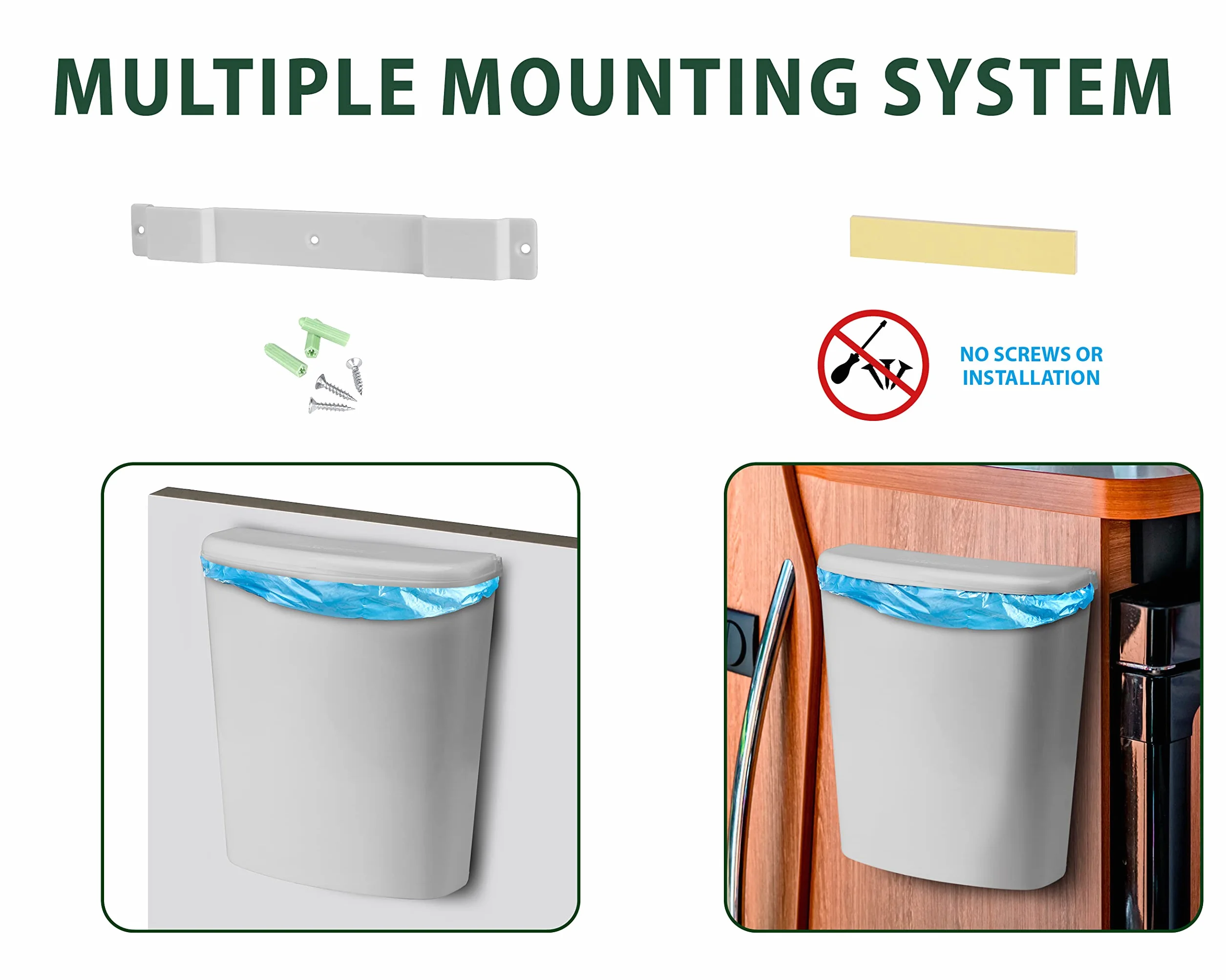 Brunner Pillar Abfalleimer Halterung Mülltonne Kompakt Caravan Camping