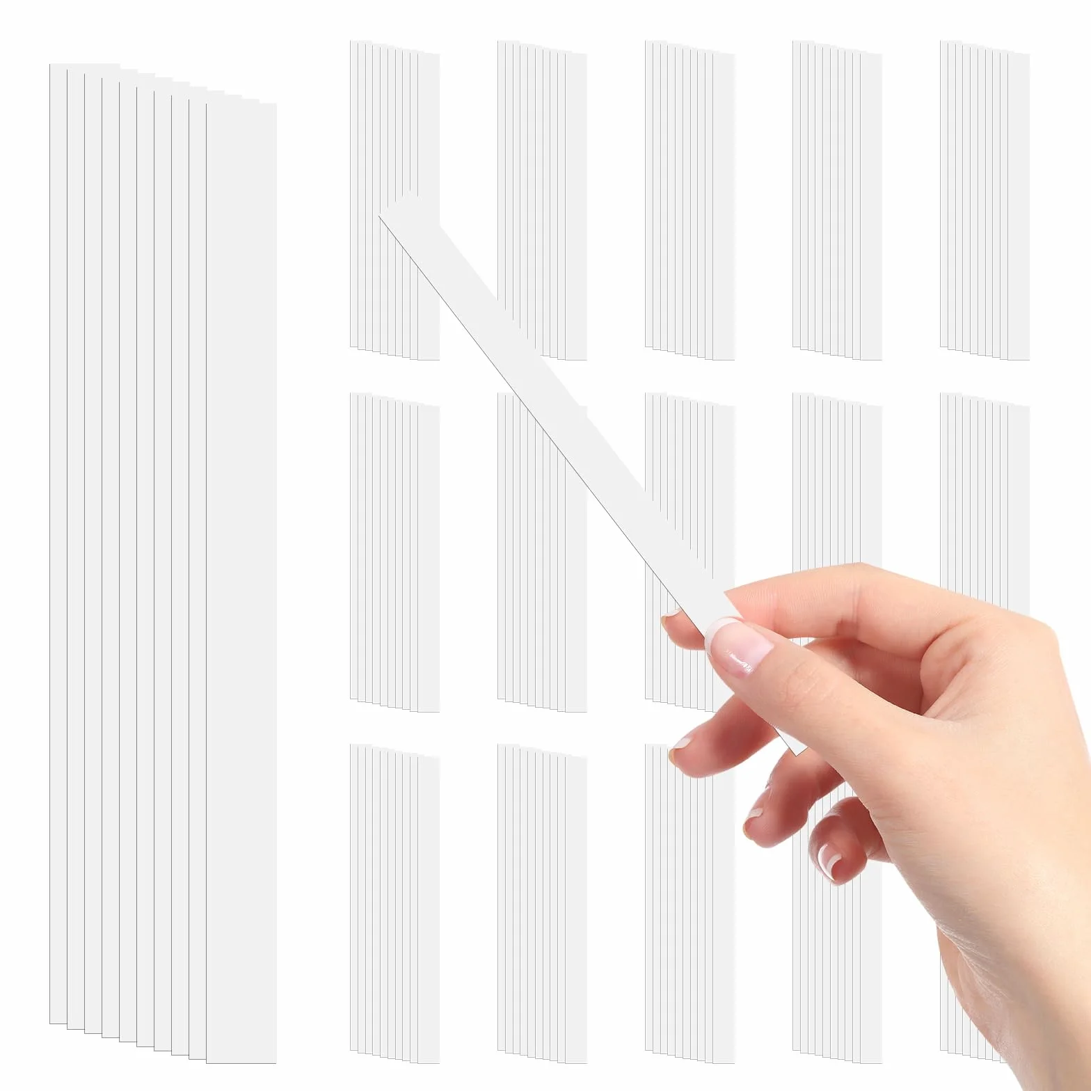 500 PCS Bandelettes Olfactives en Papier pour Tester les Parfums et Huiles Essentielles