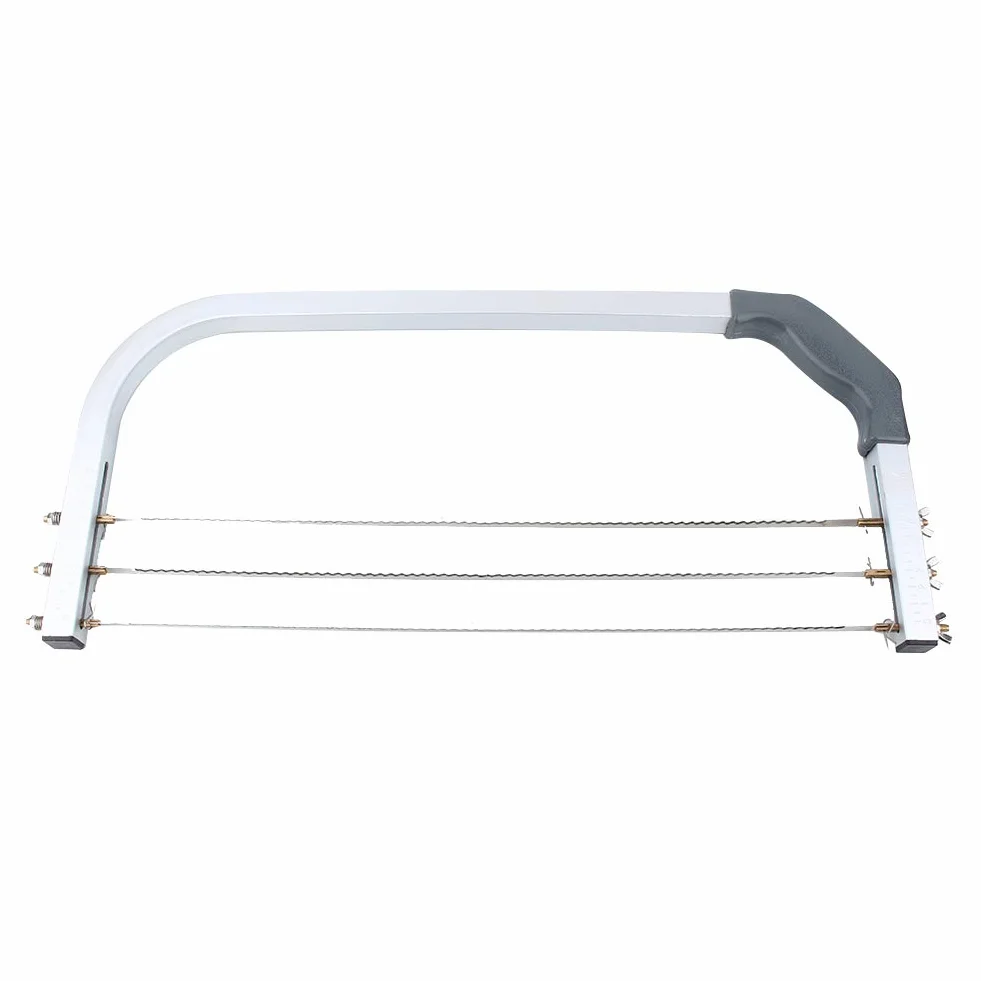 Couteau à Gâteau Niveleur Réglable en Acier Inoxydable Outil de Cuisson Trancheuse
