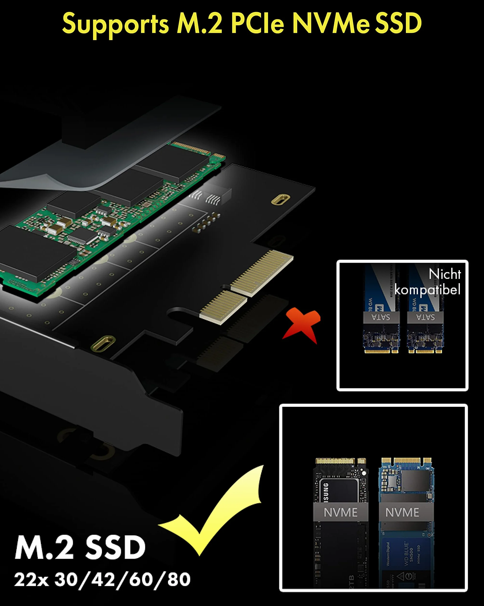 Icy Box IB-PCI208-HS Pamięć Wewnętrzna, ‎3600 W