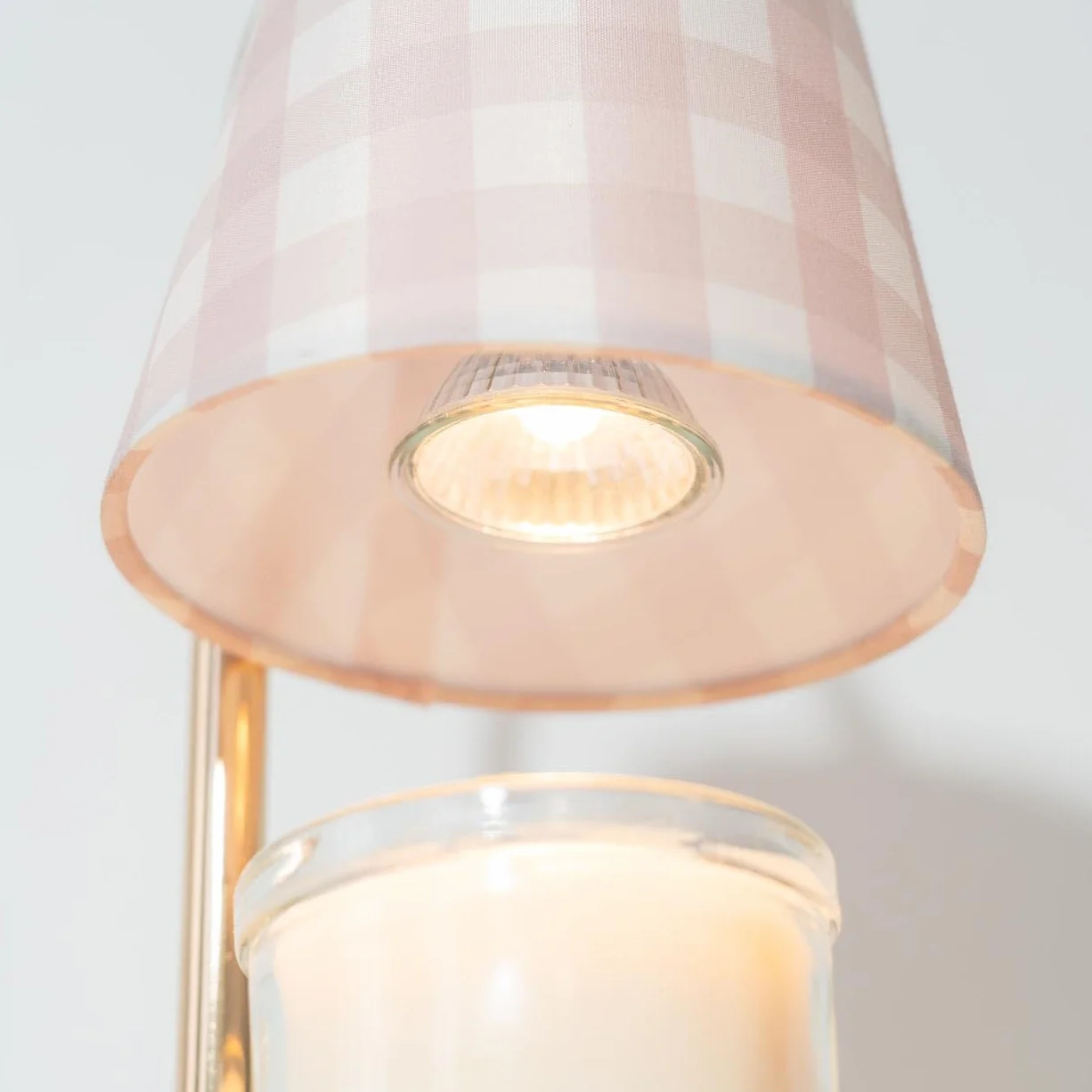 Flamingueo Lampe Chauffe Bougie - Candle Warmer Lamp - Deco Chambre - Intensité Réglable - avec Minuterie - Hauteur Réglable