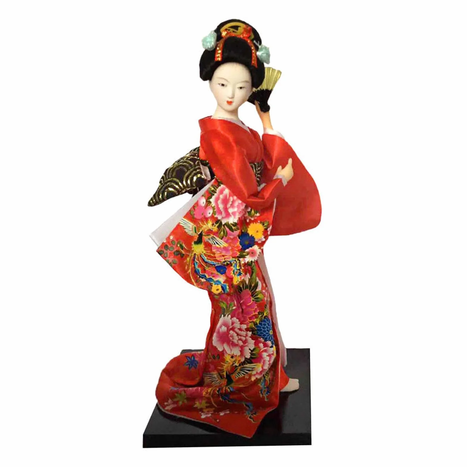 Poupées Geisha japonaises ethniques, poupée kimono 9 pouces, statue asiatique décoration table