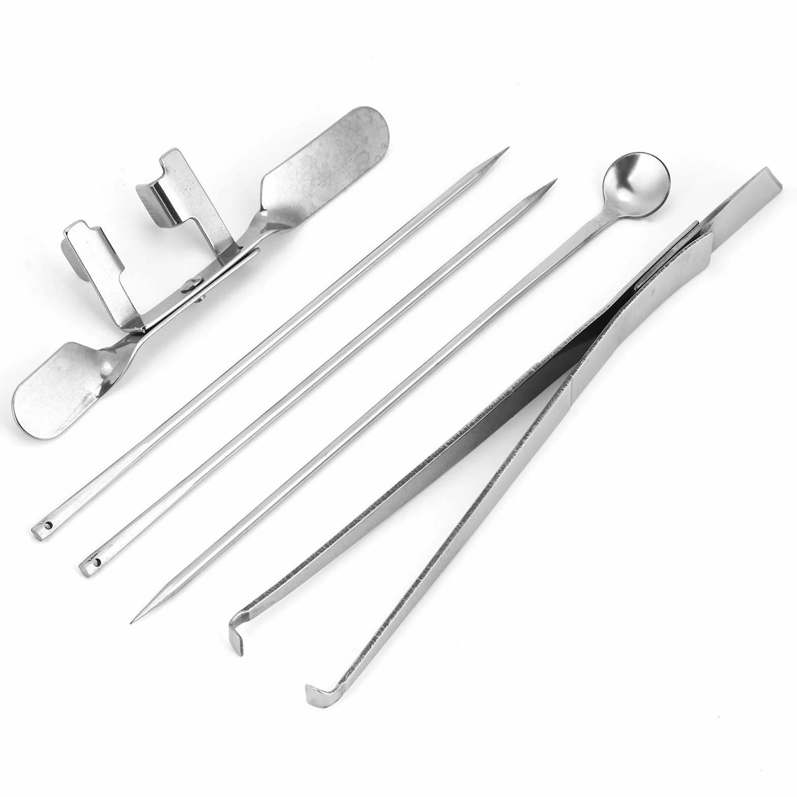 Kit D'outils pour Chapon de Poulet, Dispositif Vétérinaire en Acier Inoxydable, 5 Pièces