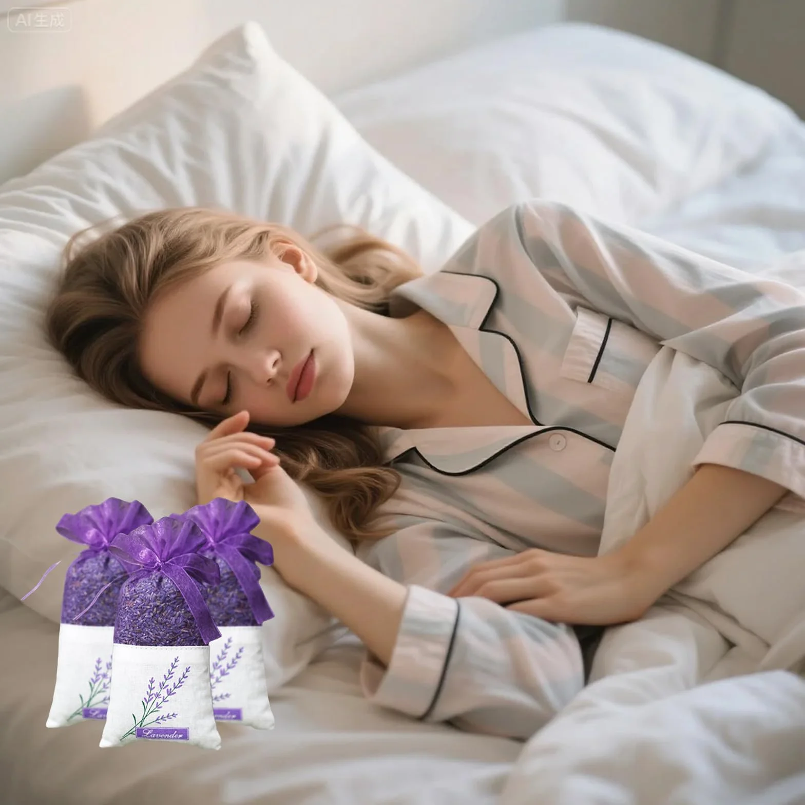 Sacs vides Violets à la Lavande pour armoires désodorisants Pot-pourri Rangement parfumés répulsifs Placard Chaussures Voiture