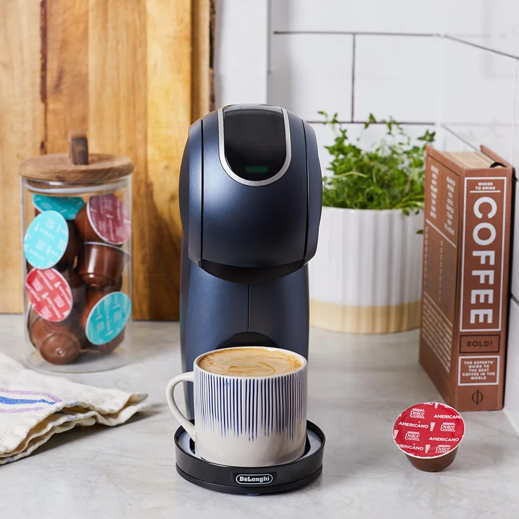 De'Longhi Nescafé Dolce Gusto, Genio S Touch EDG426.GY, machine à café à capsules, espresso, cappuccino, café au lait et plus encore, gris ardoise