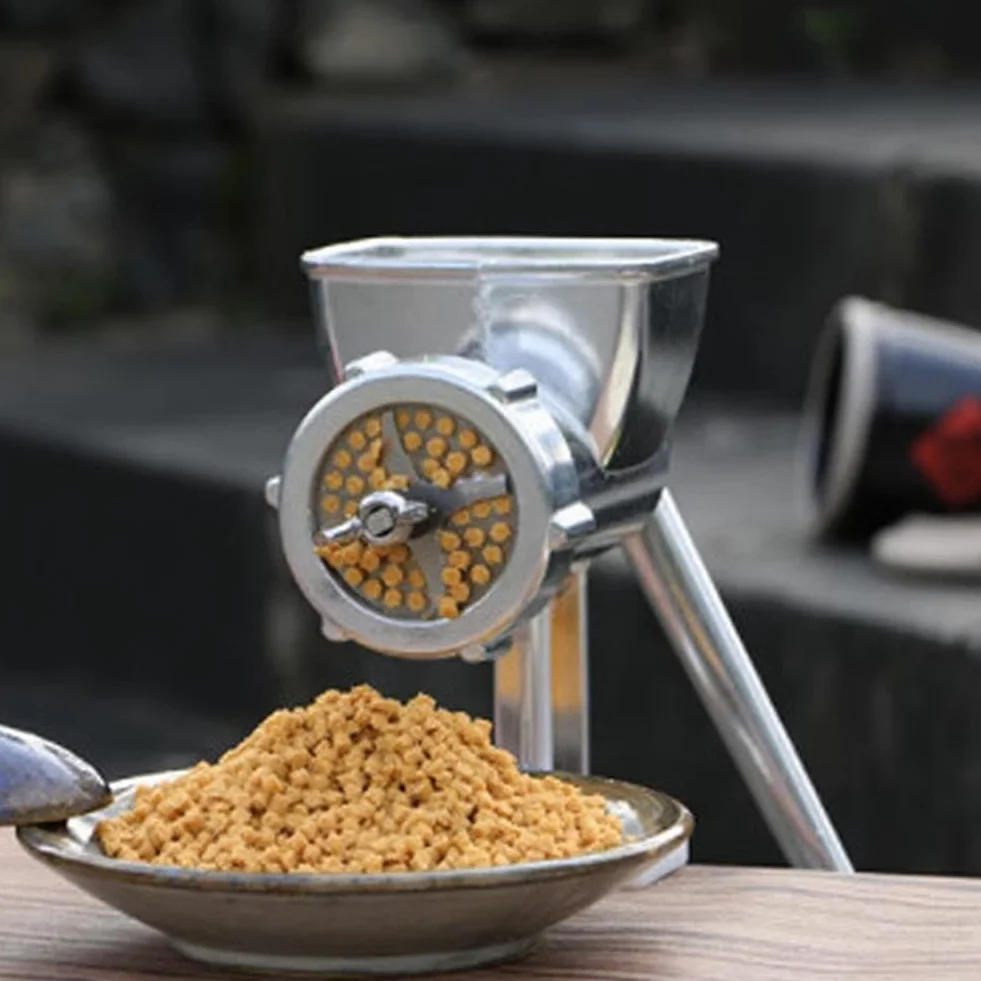 Machine manuelle à granulés pour animaux 1,5 mm à 8 mm pour chiens et chats