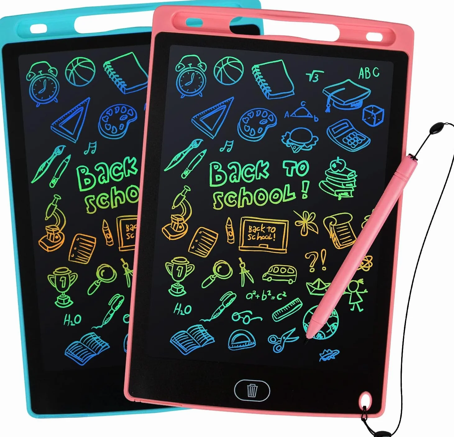 Tablette Dessin Enfant 10 Pouces LCD Écriture Ardoise Magique Jouet Éducatif 3-12 Ans
