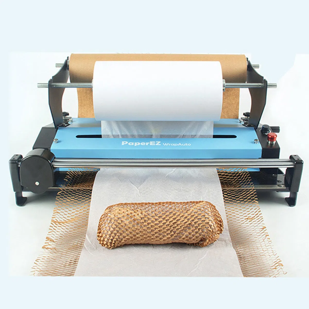 Machine à Papier en nid d'abeille à étirement Automatique de Sortie de Papier,Distributeur de Rouleaux de Papier d'emballage en nid d'abeille,Chargeur Automatique de Papier (B)