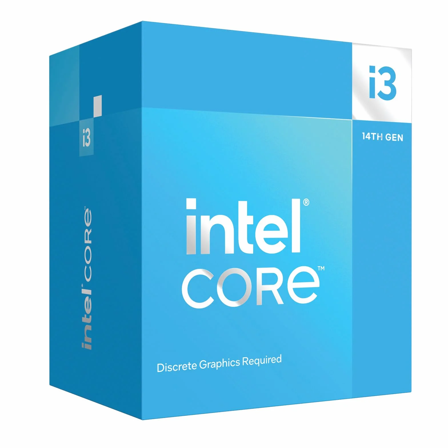 Intel Cpu Core i3-14100F, box