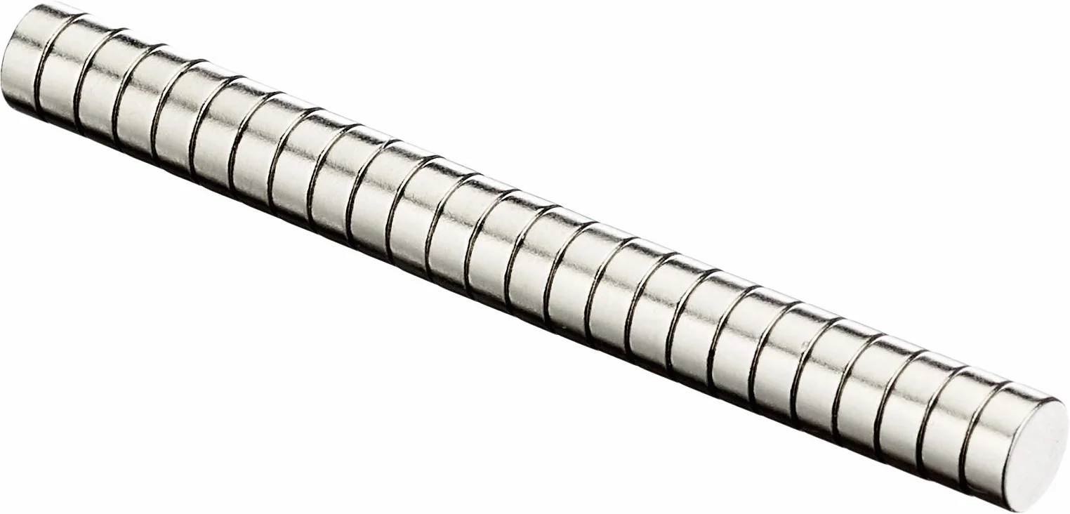 Aimant Néodyme N35 5x2 mm 0.51 kg Paquet de 50