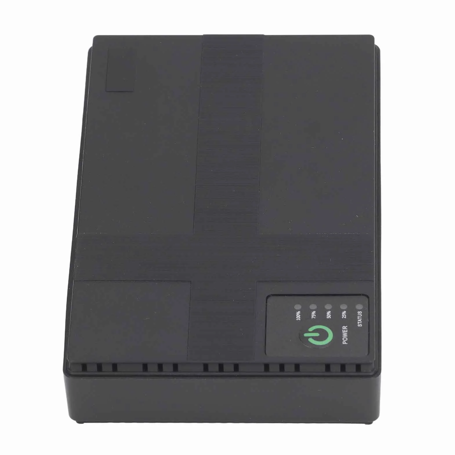 Zasilacz Awaryjny 10400mAh UPS Podtrzymanie Bateryjne, 5V 9V 12V 2A POE 15V 24V 1A Zasilacz Wyjściowy do Routera, Modemu, Kamery Bezpieczeństwa (Wtyczka UE)