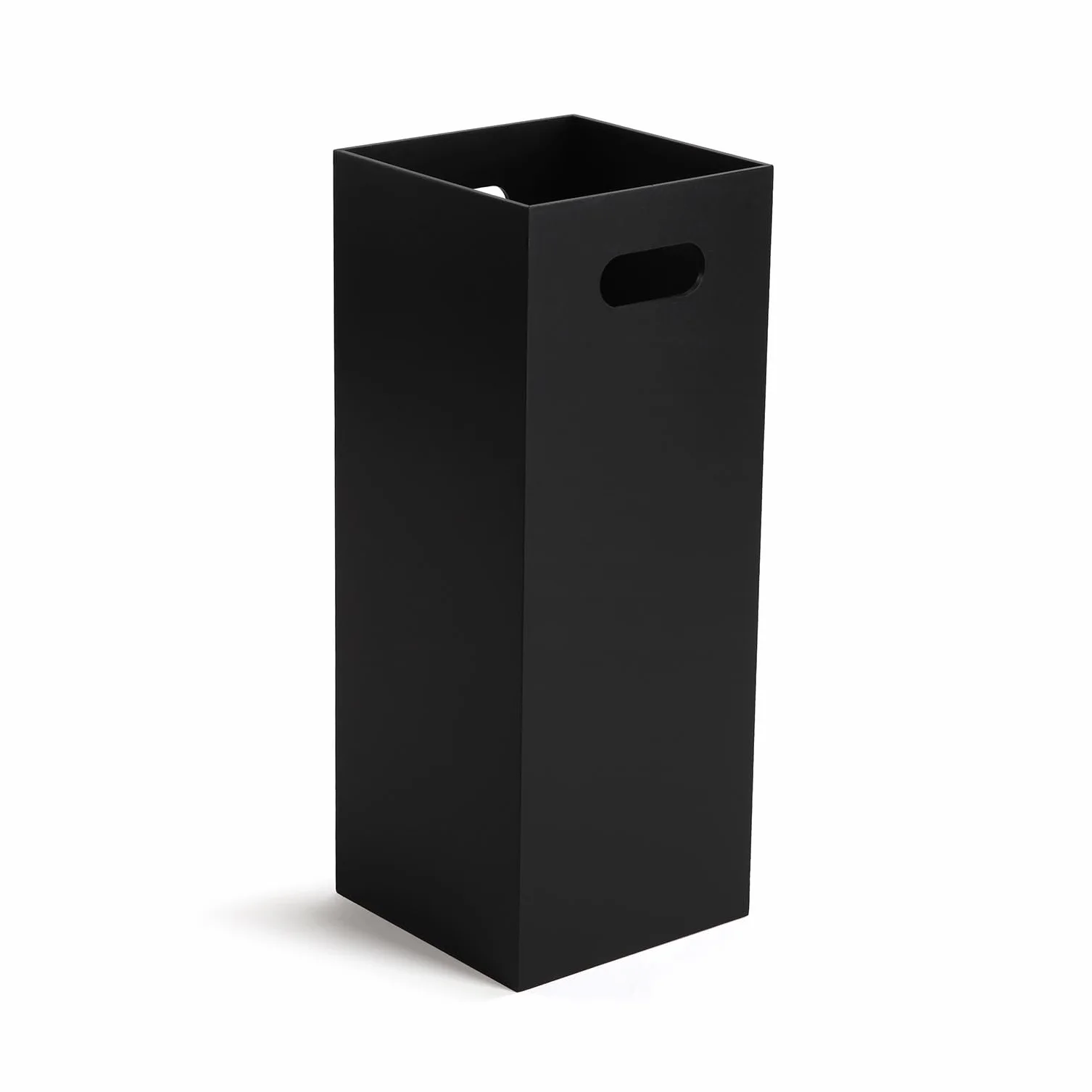 Porte-Parapluie Noir 53 x 21 x 21 cm Bois MDF Style Minimaliste