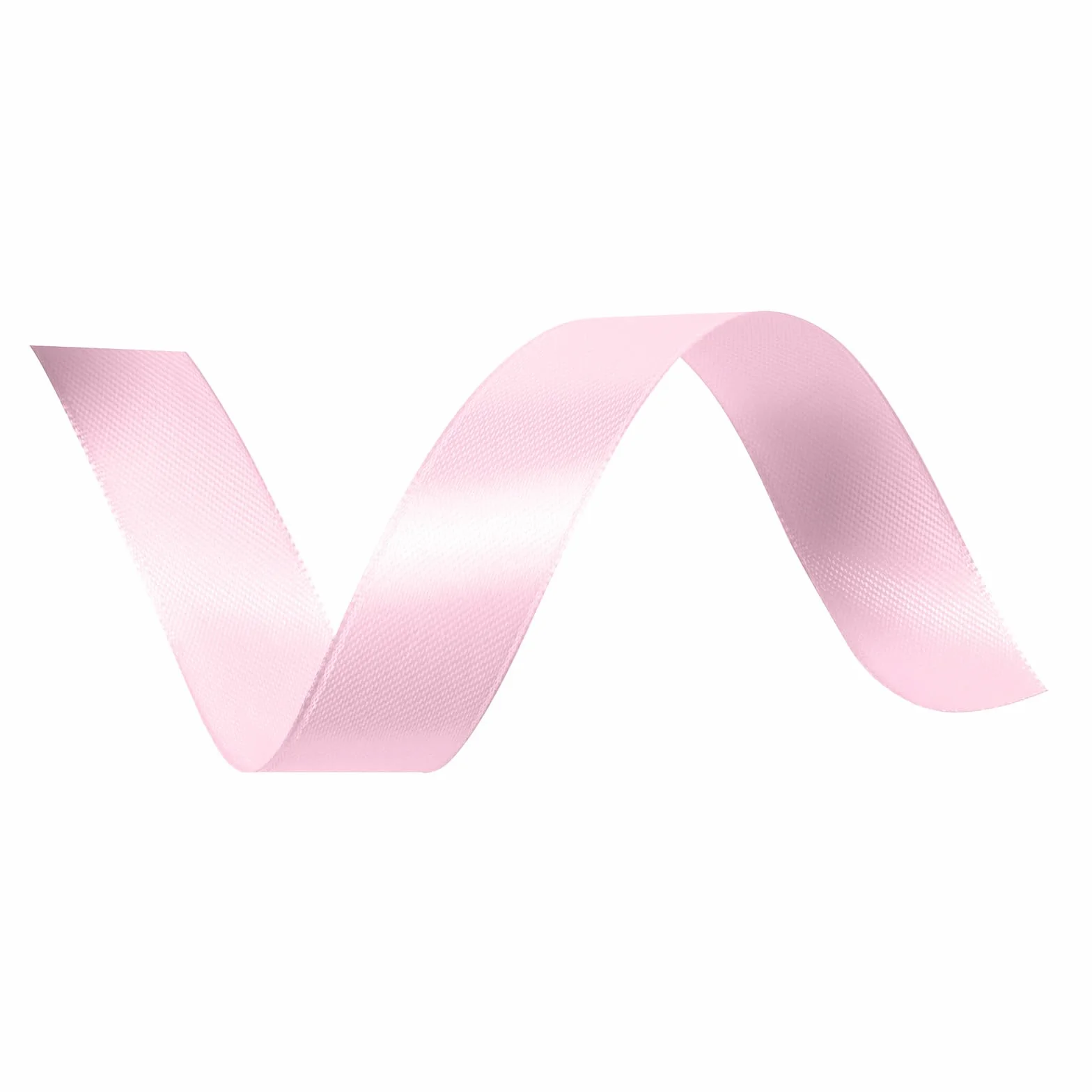 Vaessen Creative Ruban Satin Rose Clair 100 m x 6 mm Bolduc Biais de Couture