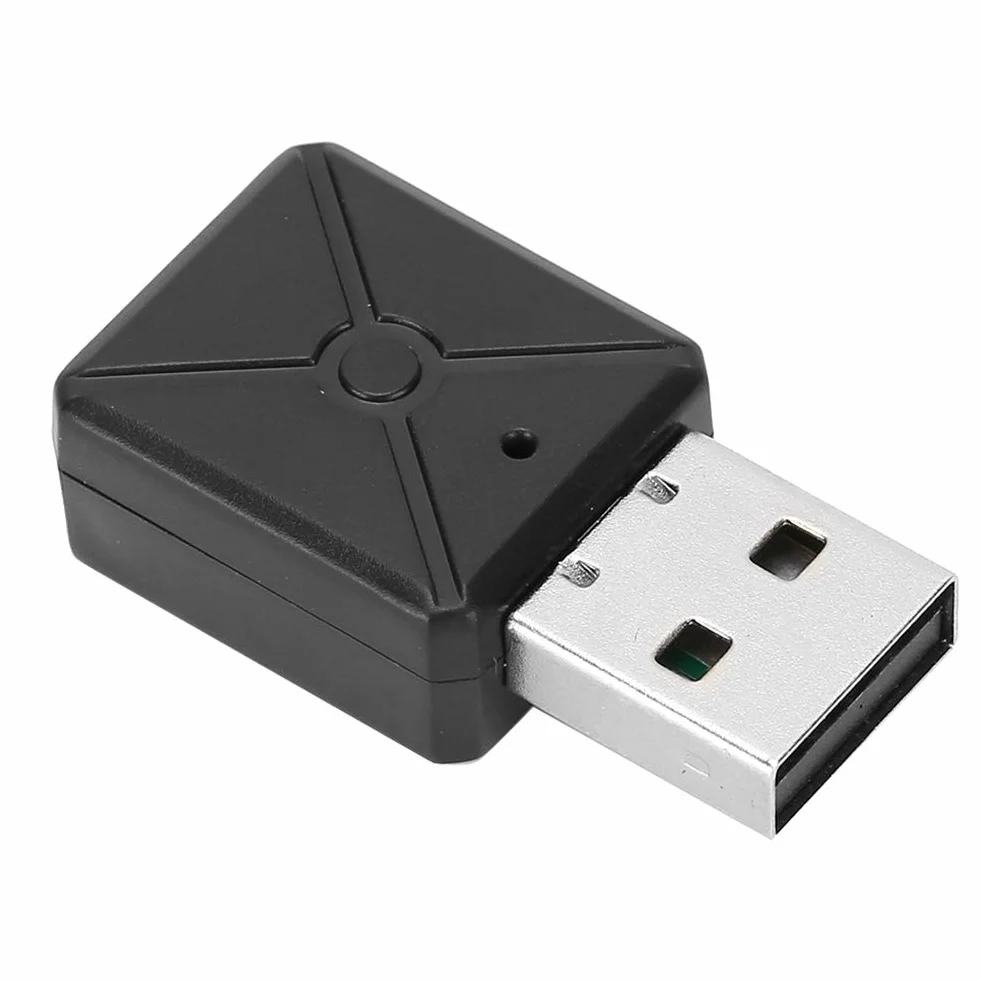 ASHATA Nadajnik odbiornika Bluetooth, nadajnik odbiornika Bluetooth USB5.0 Bezprzewodowy adapter audio Głośnik samochodowy Komputer Adapter TV Odbiornik audio