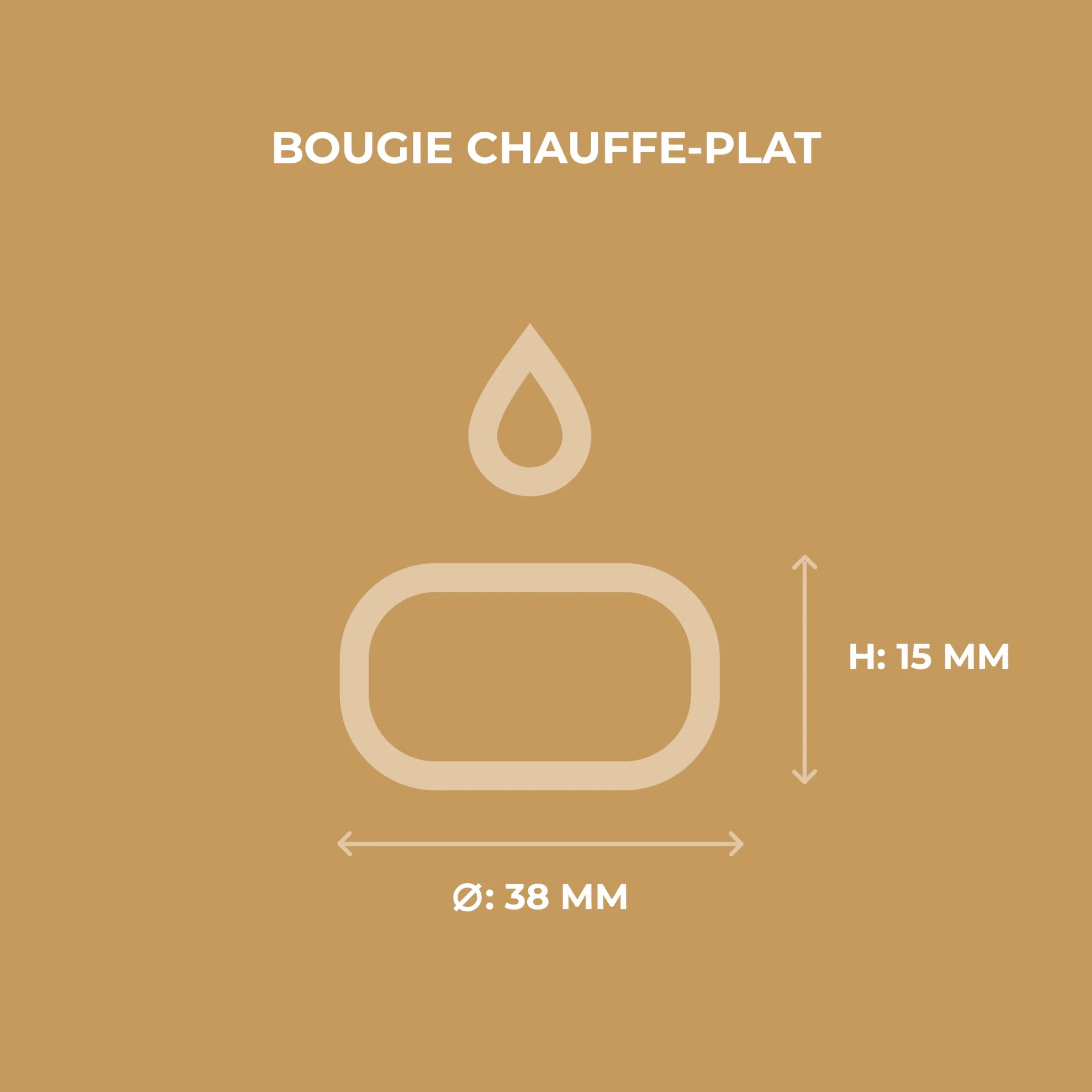 Bougies Chauffe Plat Longue Durée 4 Heures Blanc Lot 50 Non Parfumées Décoration Mariage