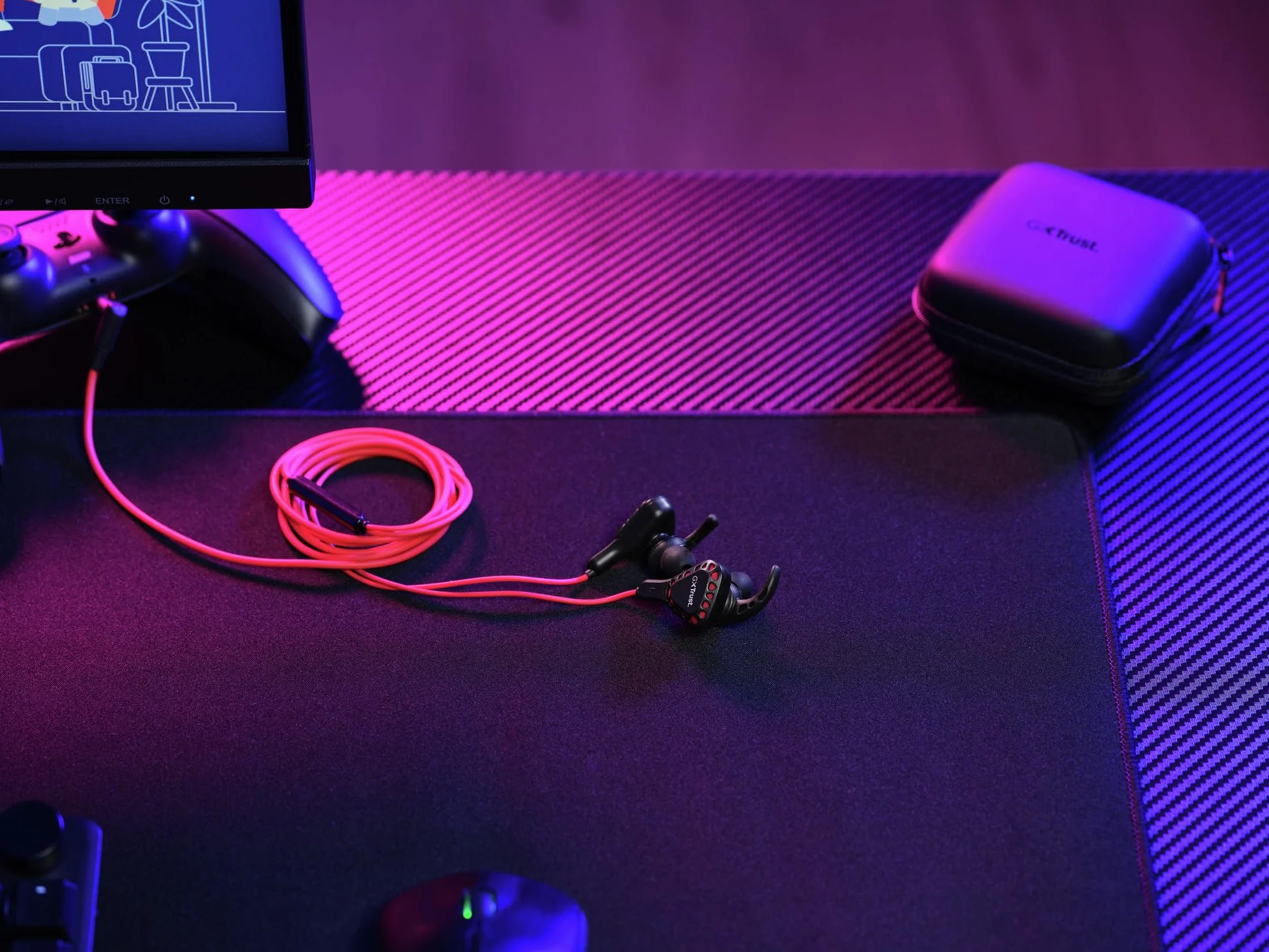 Trust Gaming GXT 411P Radius 23029, Słuchawki, Czarny
