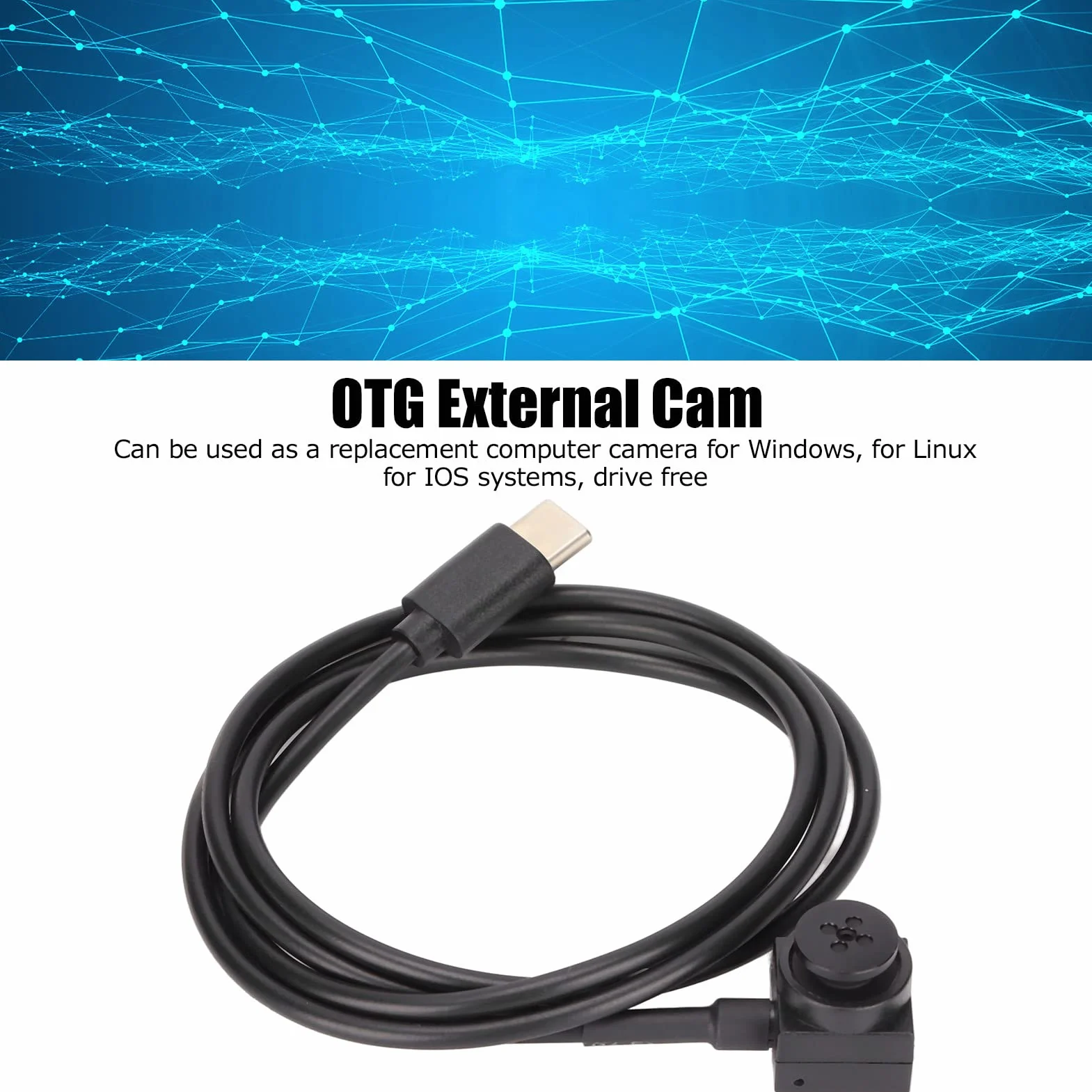 Android Mini Kamera Otg Usb C Kamera Zewnętrzna, 1080P Android Pvc Otg Kamera Zewnętrzna Wielofunkcyjna Przenośna Mini Kamera 1080P Otg dla Systemu Android