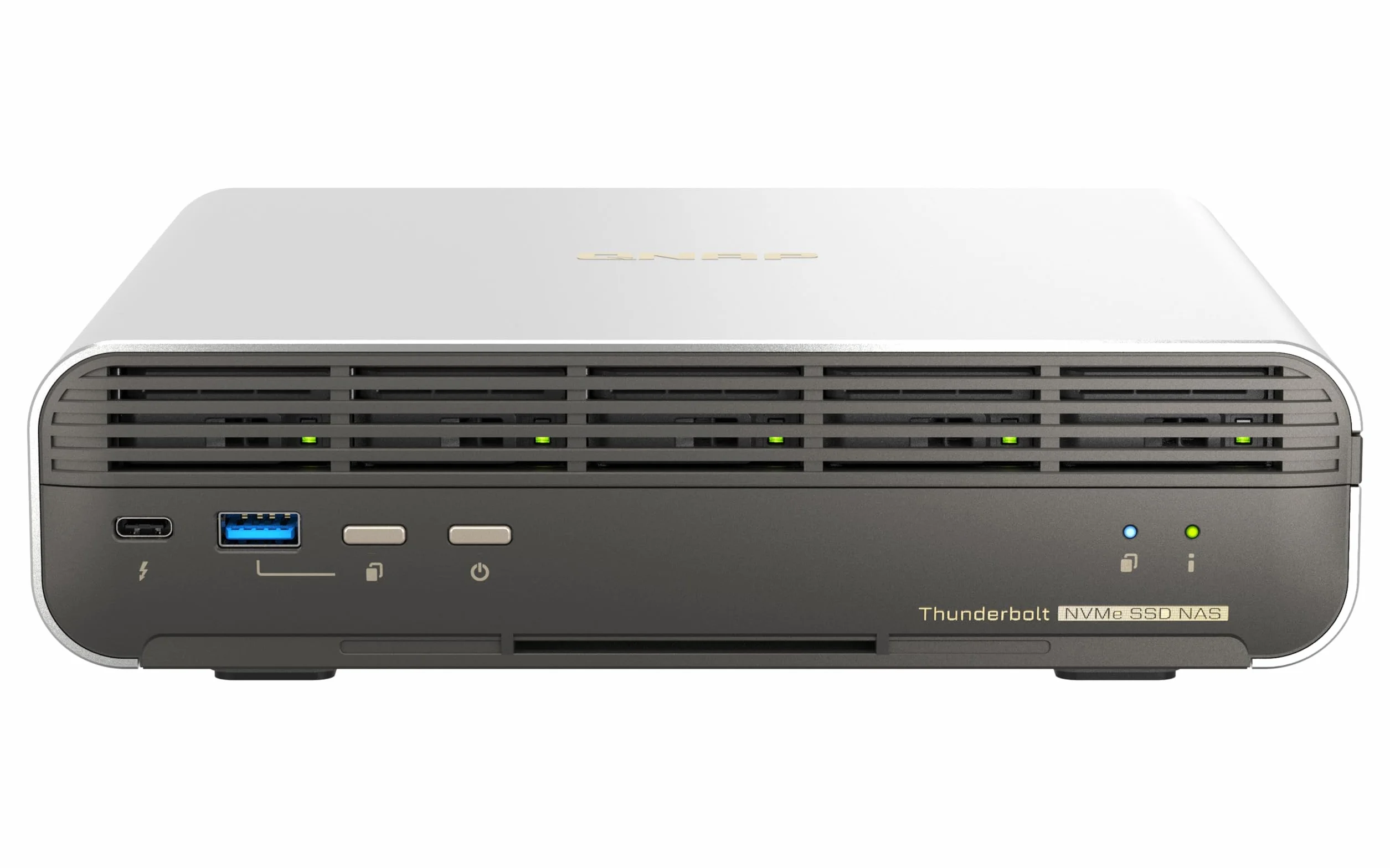 QNAP TBS-H574TX Serveur NAS 5 Baies RAID 0/1/5/6/10/50/JBOD/60/Hot Spare RAM 16 Go 2.5 Gigabit Ethernet 10 Gigabit Ethernet iSCSI