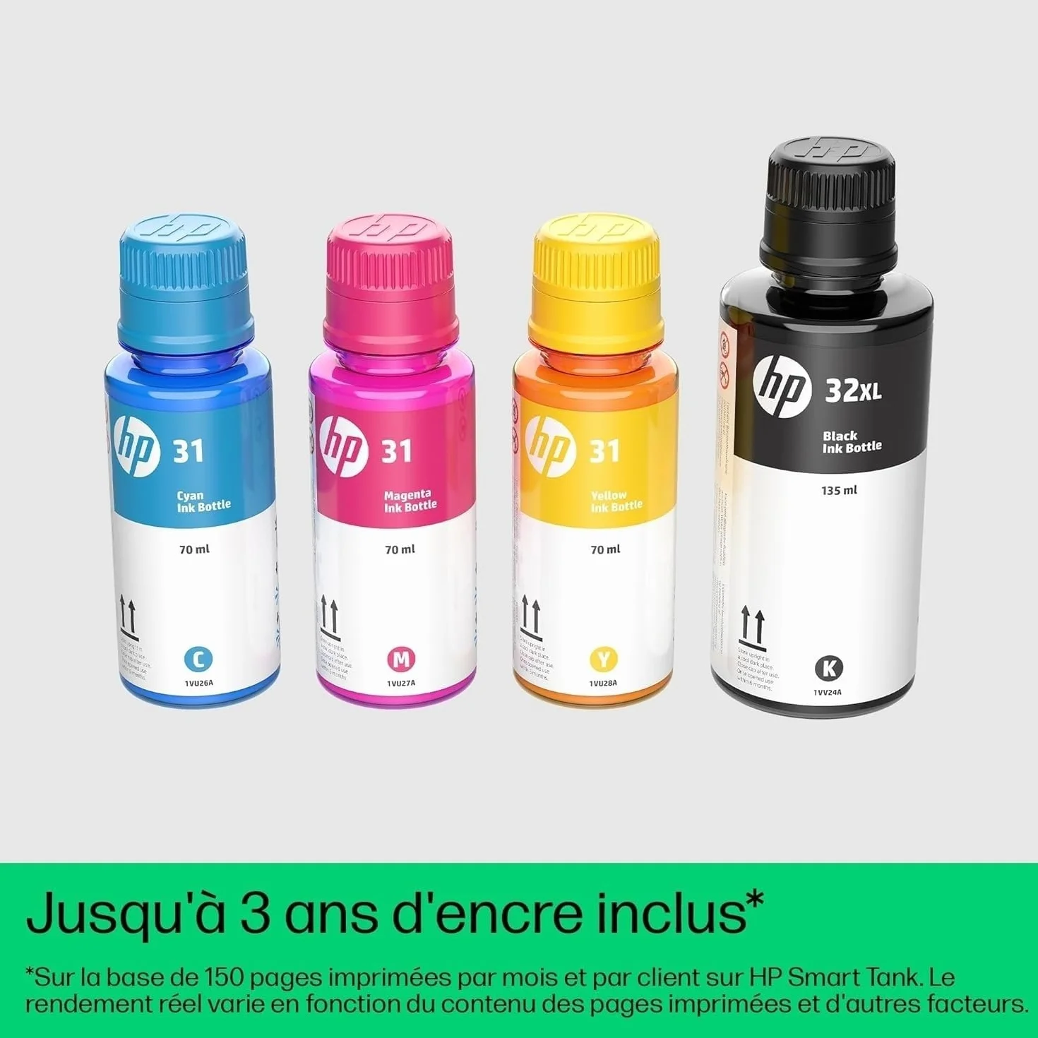HP Smart Tank 7307 Imprimante Multifonction Couleur Jet d'Encre Wi-Fi AAD 35 Feuilles Recto Verso Automatique