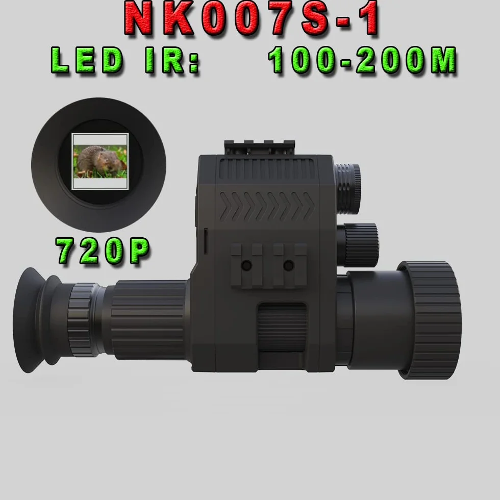 XiaoXIN Cyfrowy luneta noktowizyjna monokular 100-200 m podróżna kamera na podczerwień obsługa nagrywania zdjęć wideo wiele języków na zewnątrz kemping polowania obserwacja nocna pływanie łódką