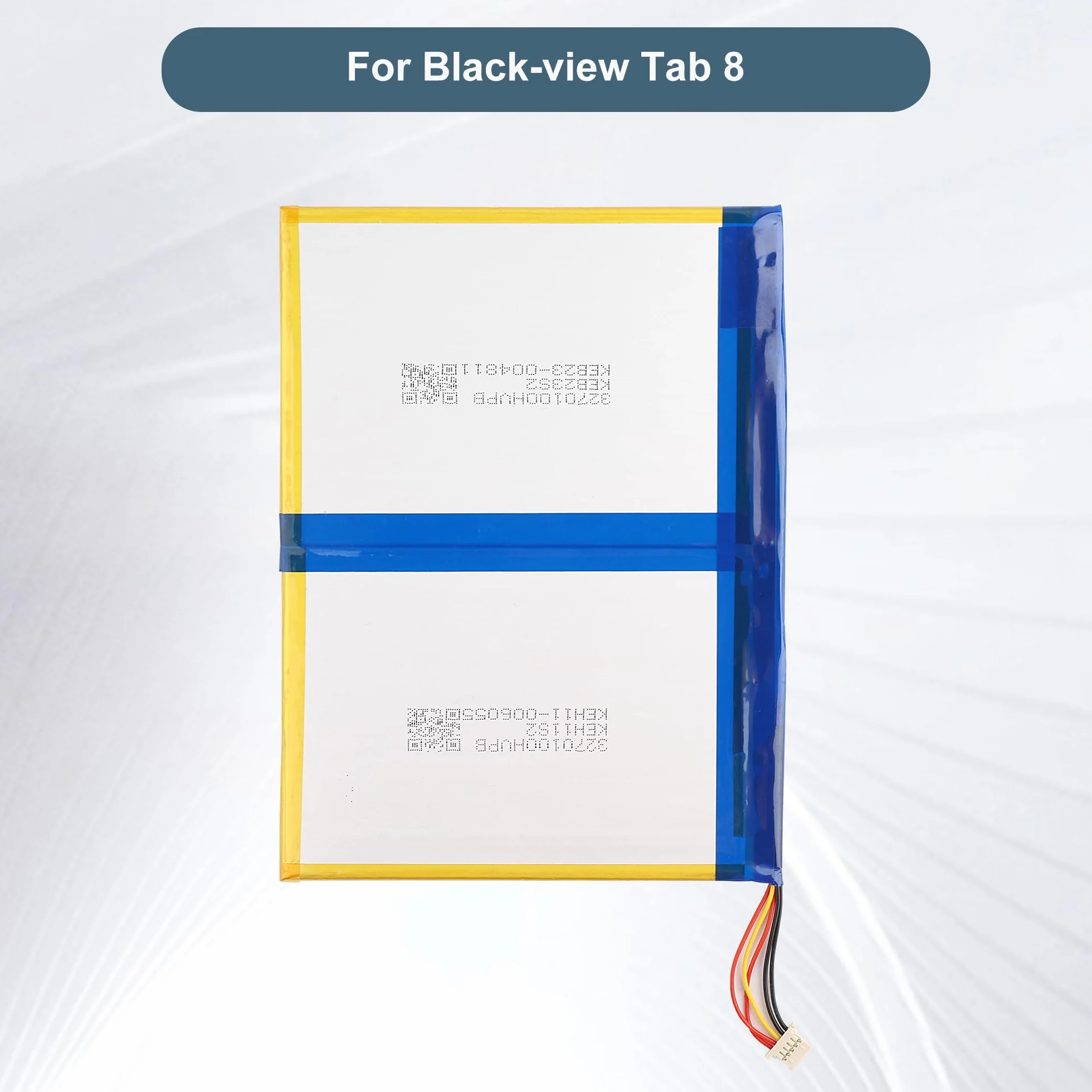 Akumulator zastępczy 32100140 3,8 V 6000 mAh kompatybilny z Blackview Tab 8, pusta bateria z narzędziami