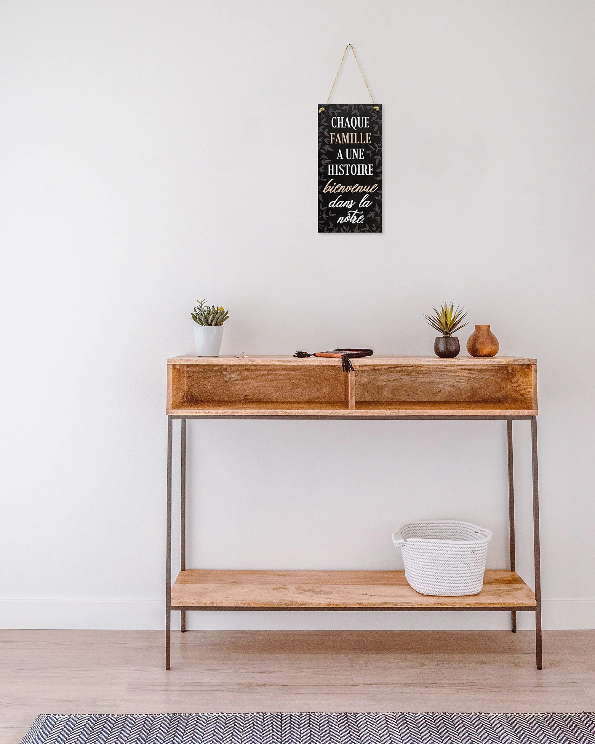 Enseignes pour la maison plaques de décoration 30 x 15 cm