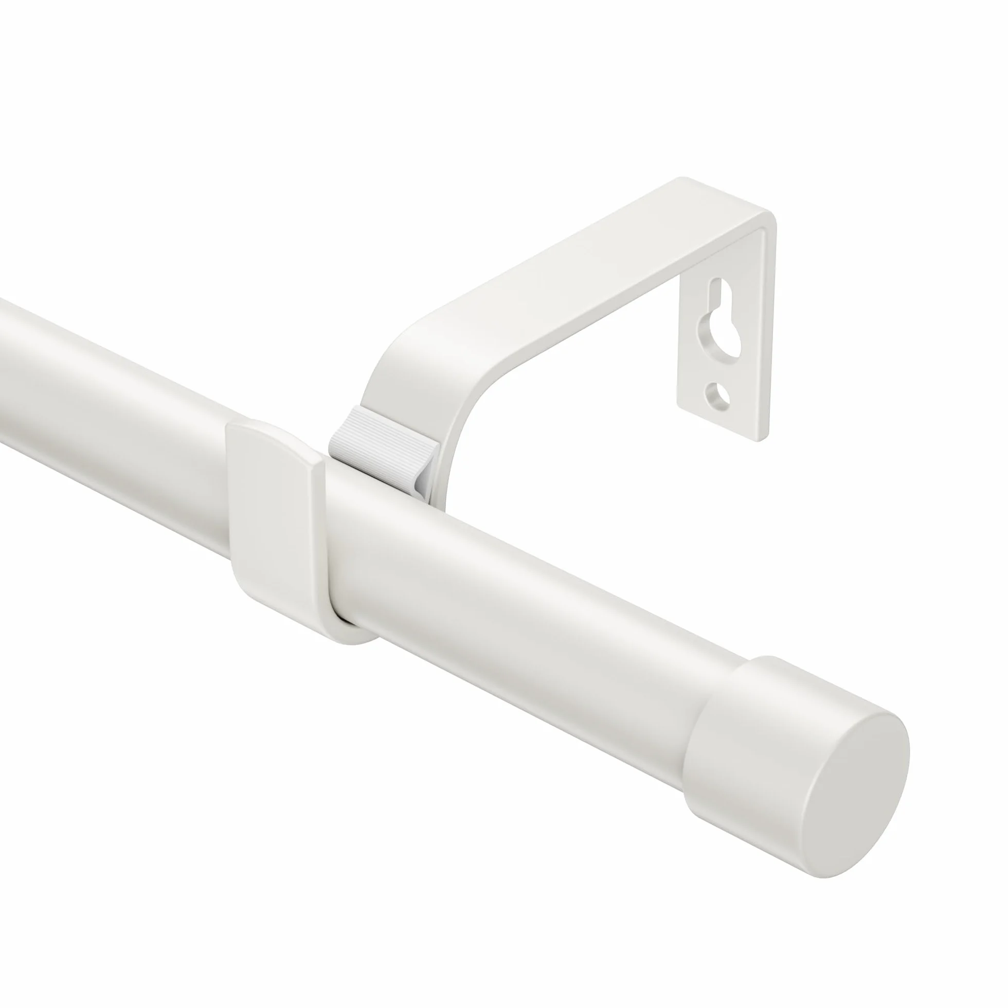 Tringle à rideaux extensibles 76-280 cm diam. 19 mm réglable à œillets décorative chambre