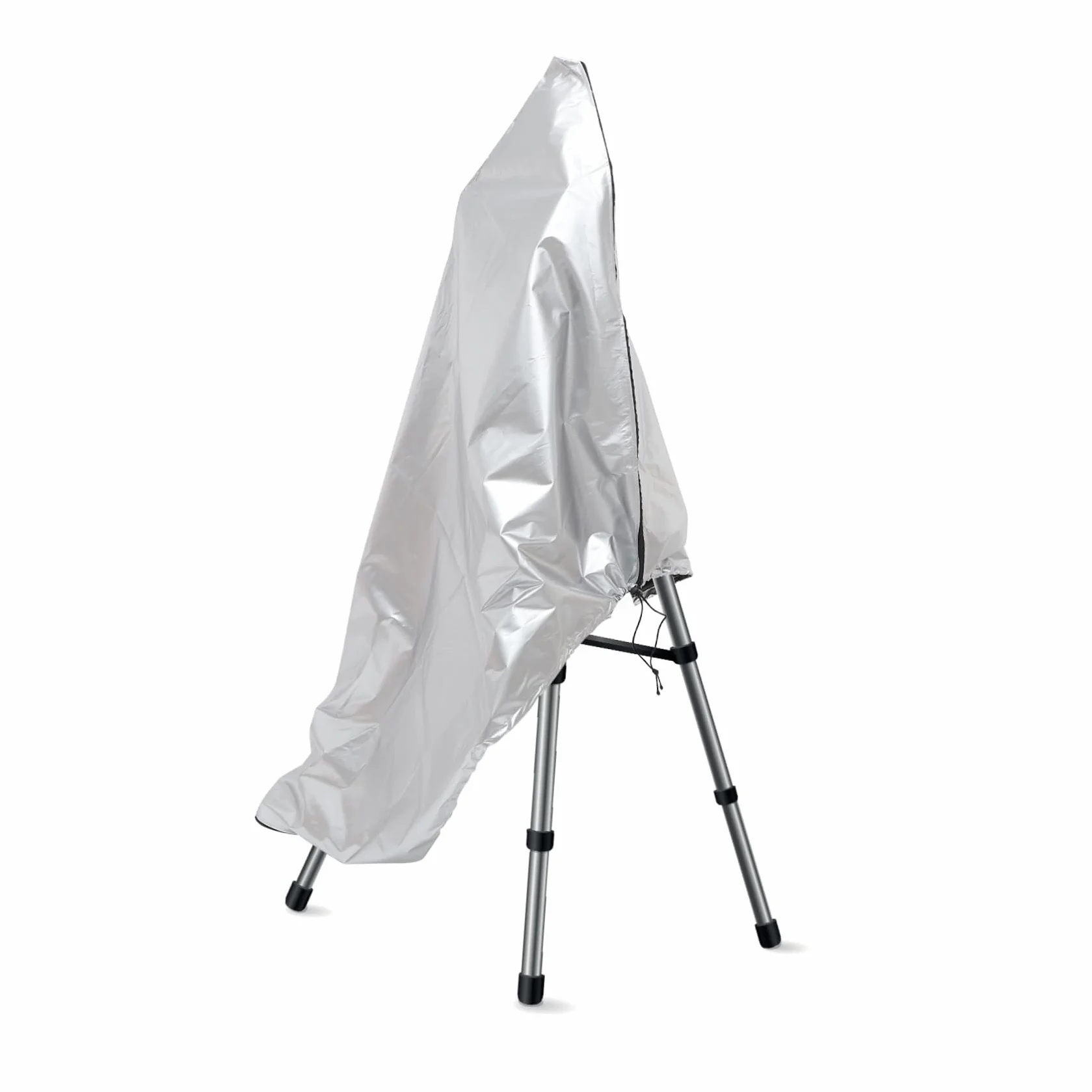 SECFOU Łatwy W Montażu Pokrowiec Na Teleskop 210d Oxford Rain Cover I Uv Do Teleskopu Silver 150x85cm