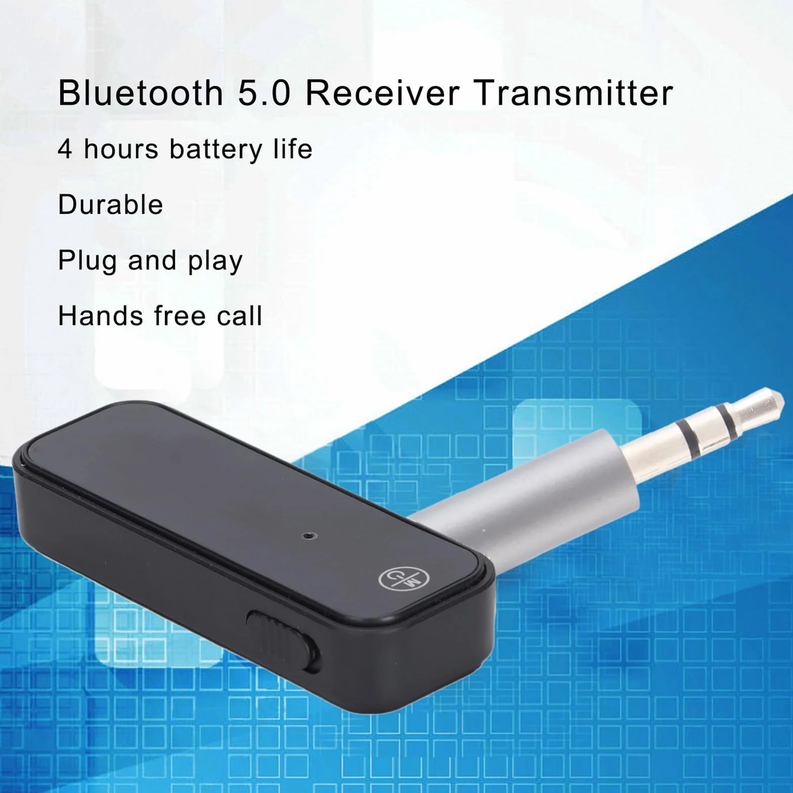 Przenośny Bezprzewodowy Adapter Bluetooth 2 w 1 C28 3.5mm Nadajnik-odbiornik Bluetooth 5.0 Adapter AUX do Telewizora PC Odbiornik Audio Bluetooth do Samochodowego Systemu Stereo