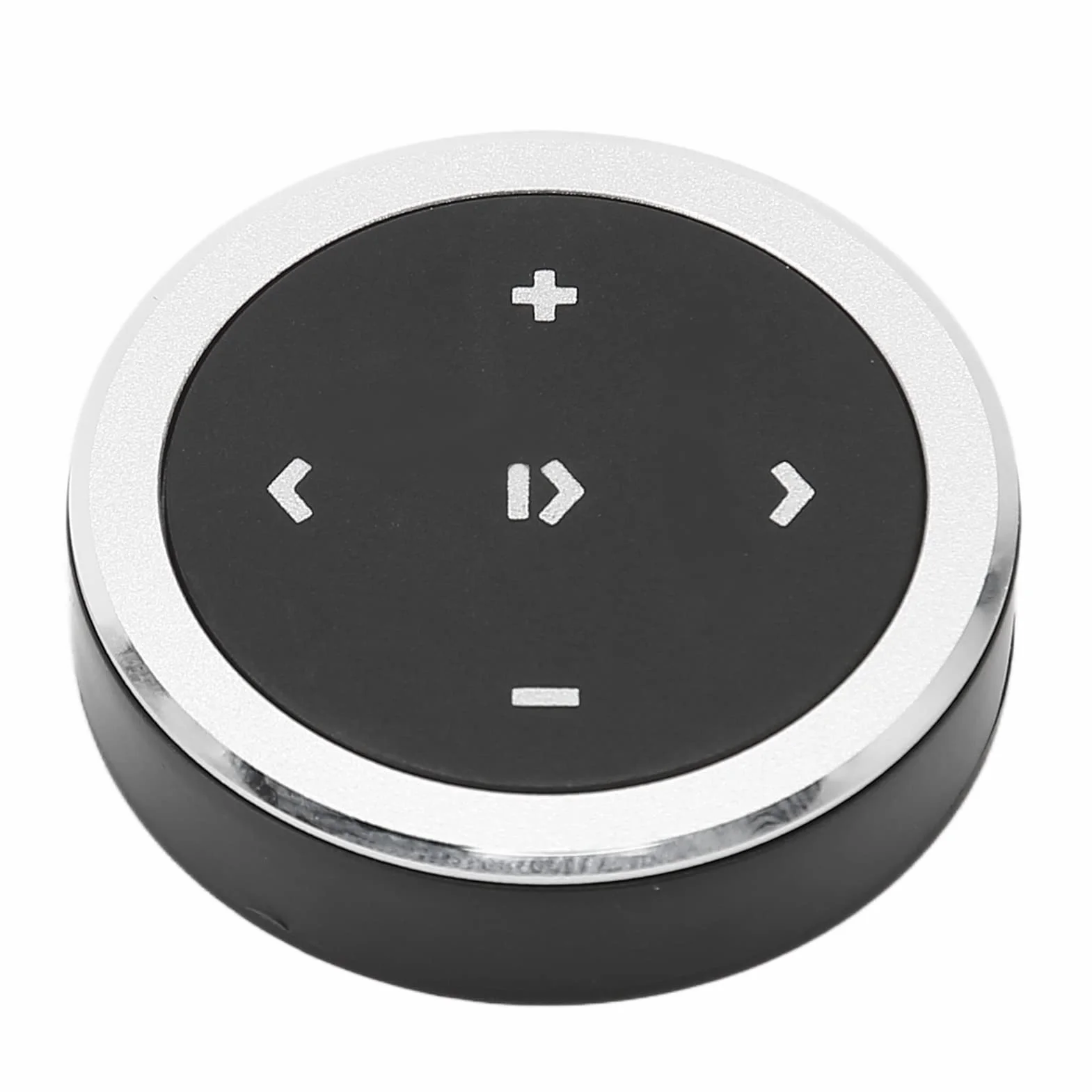 Bezprzewodowy Pilot Bluetooth z Przyciskiem Multimedialnym do Kierownicy Samochodu, Uruchamianie Siri, Sterowanie muzyką, Selfie, Kompatybilny z IPhonem i Androidem