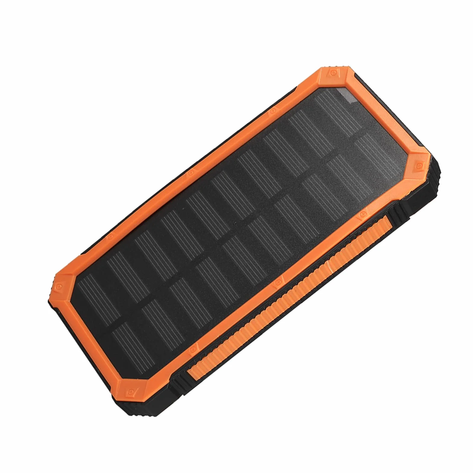 GOWENIC Mobilny Power Bank Przenośny 20000 MAh Szybkie ładowanie Podwójny Zestaw USB DIY do zajęć na świeżym Powietrzu (ORANGE)