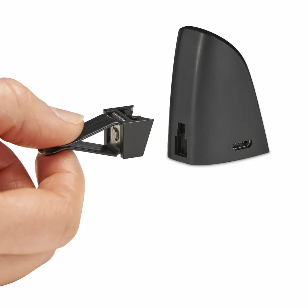 Hama Zestaw słuchawkowy Bluetooth "MyVoice2100", One-Ear (Mono Headset Bluetooth 5.0, akumulator 80 h, bezprzewodowy zestaw słuchawkowy do 2 urządzeń, pałąk na ucho S/L, idealny dla osób noszących