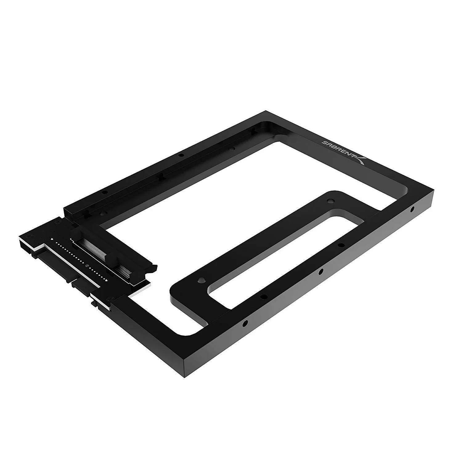SABRENT Wewnętrzny adapter dysku twardego 6.3 cm do 8.9 cm, rama montażowa konwertera, 7 | 9,5 | 12,5 | 15 mm SSD i adapter SATA, wspornik montażowy SSD kompatybilny z komputerami stacjonarnymi i