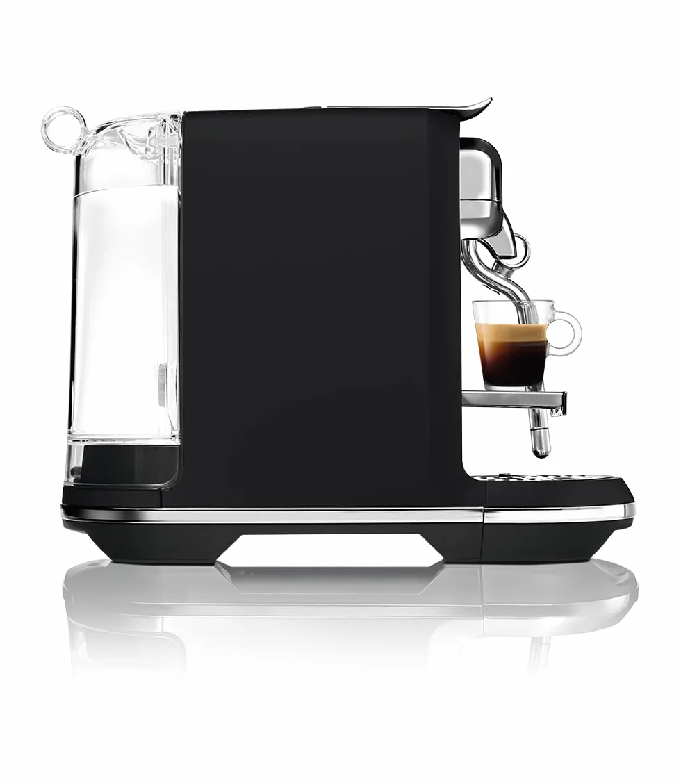 Nespresso Creatista Plus Cafetière Noire SNE800BTR, by Sage Appliances