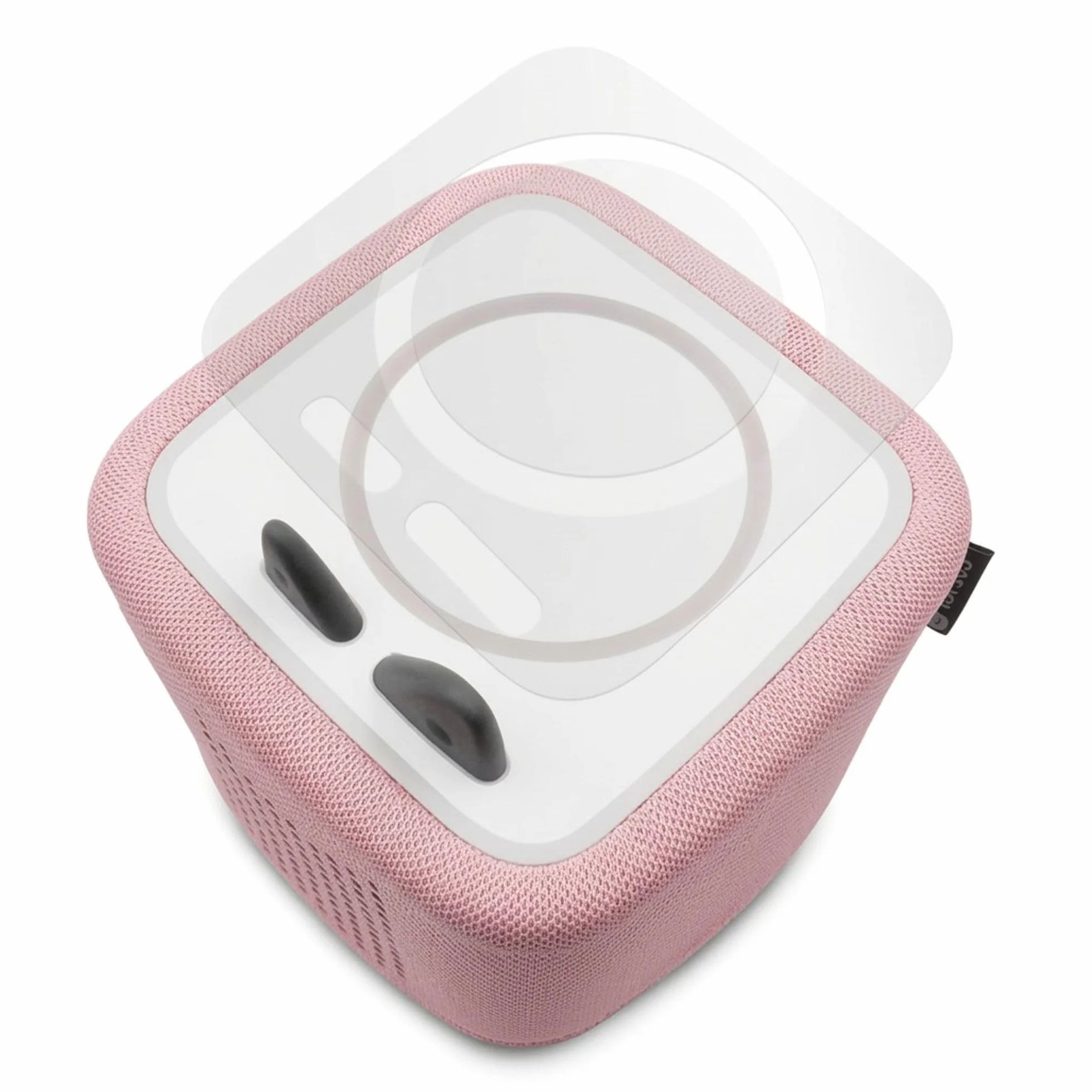 MilaBoo Toniebox Lot de 2 autocollants de protection en vinyle transparent amovible